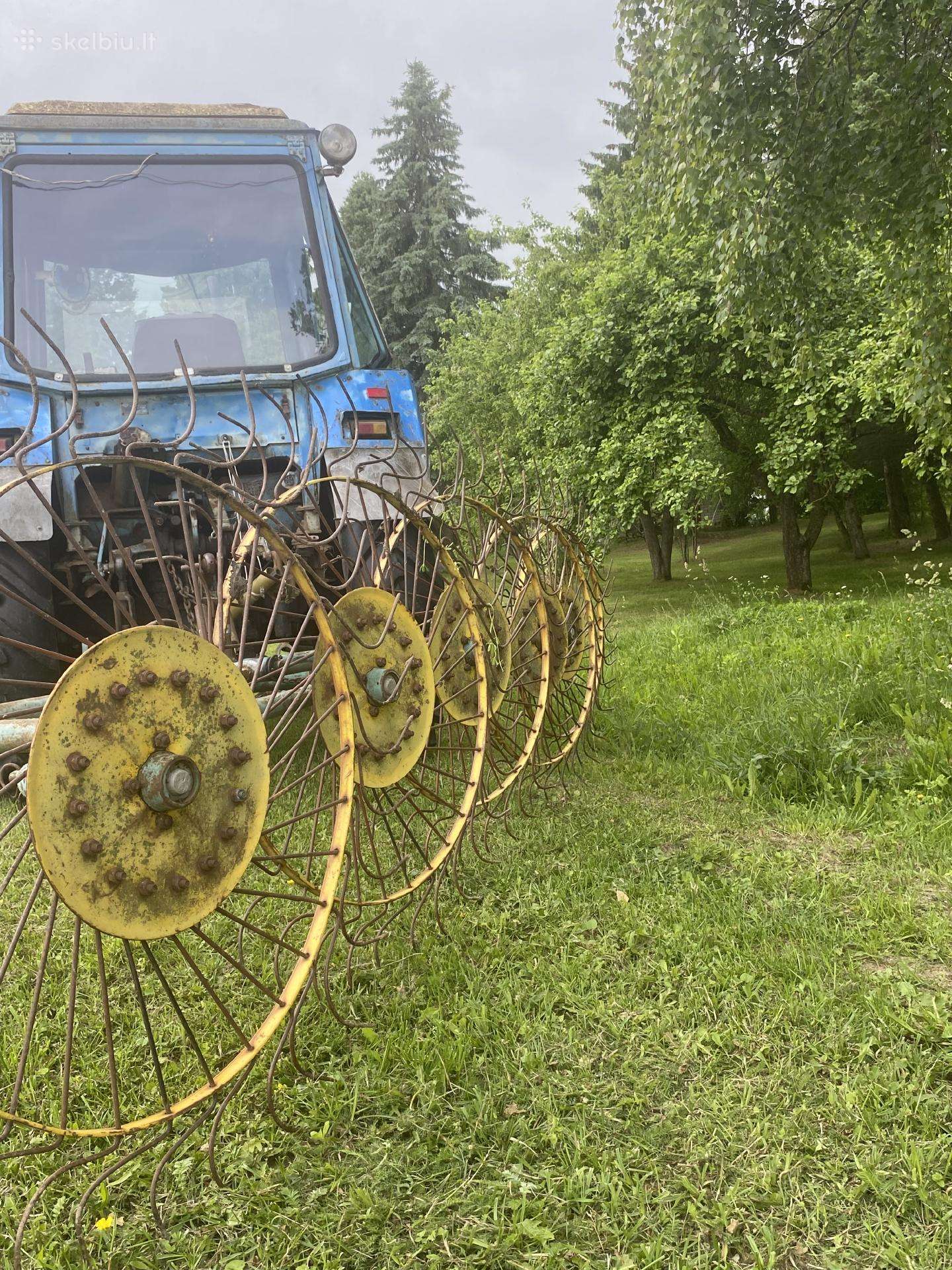 Grėblys vartytuvas ir kiti padargai Mtz tipui