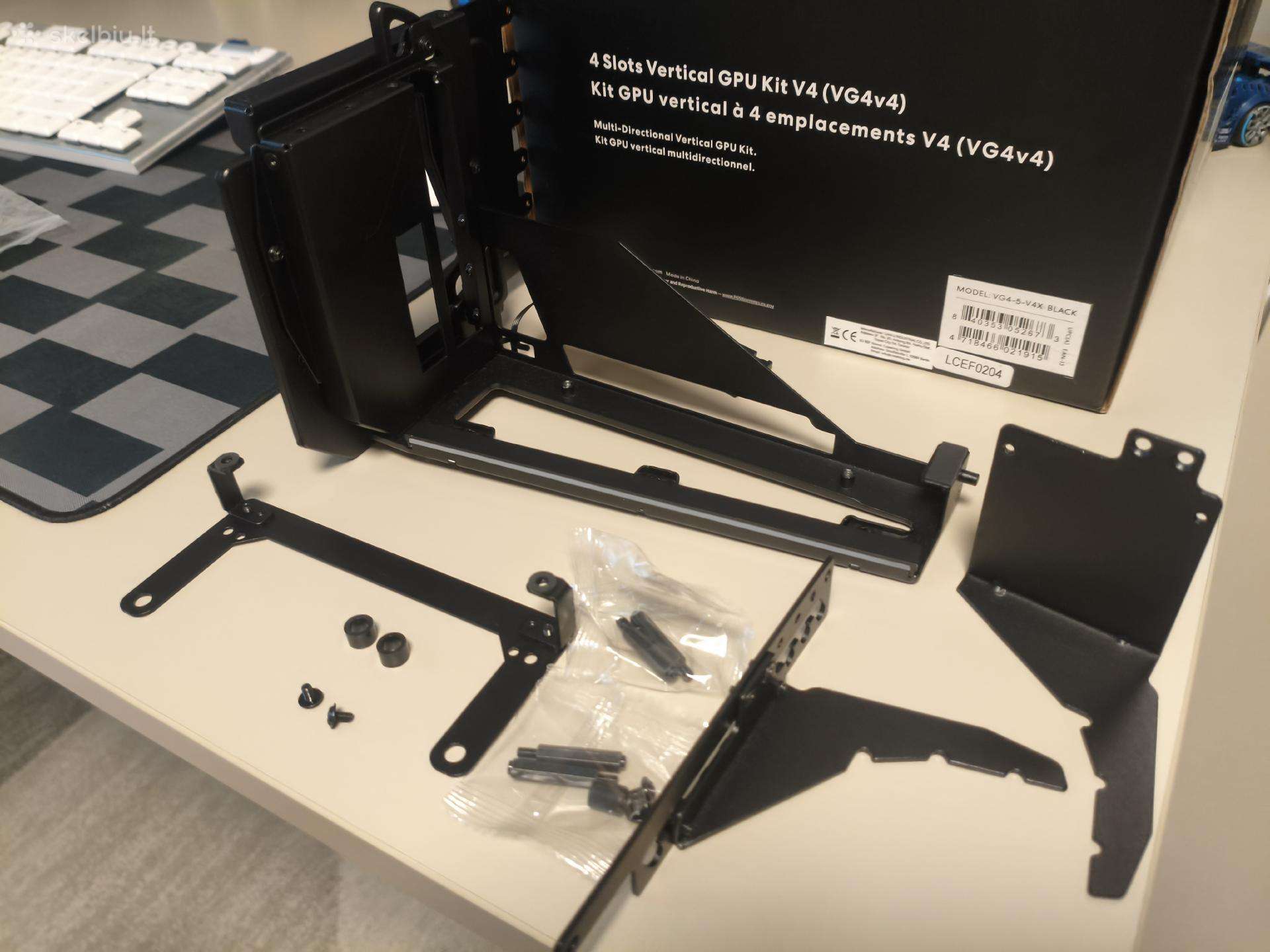 Vertikalus Gpu laikiklis su Argb be kabelio