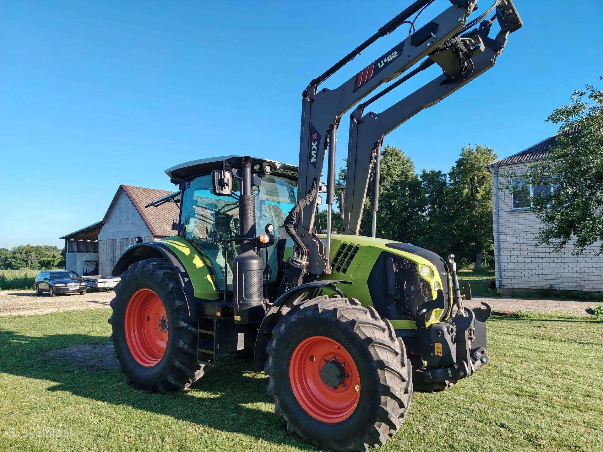 Claas 610, traktoriai