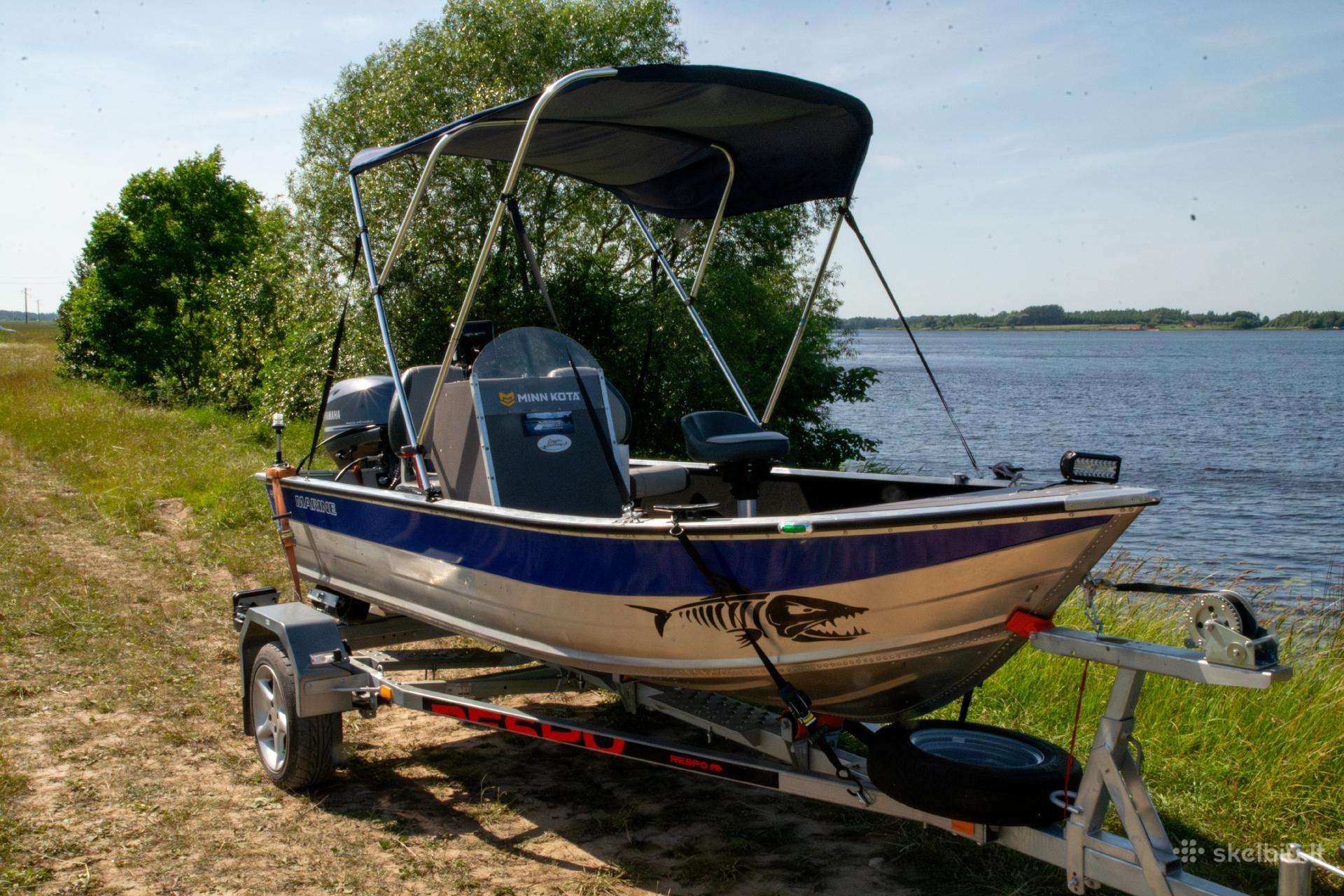 Marine, aliuminės valtys