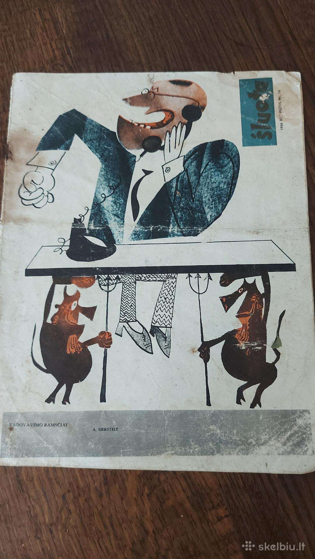 Žurnalas Šluota 1966 m. rugpjūtis