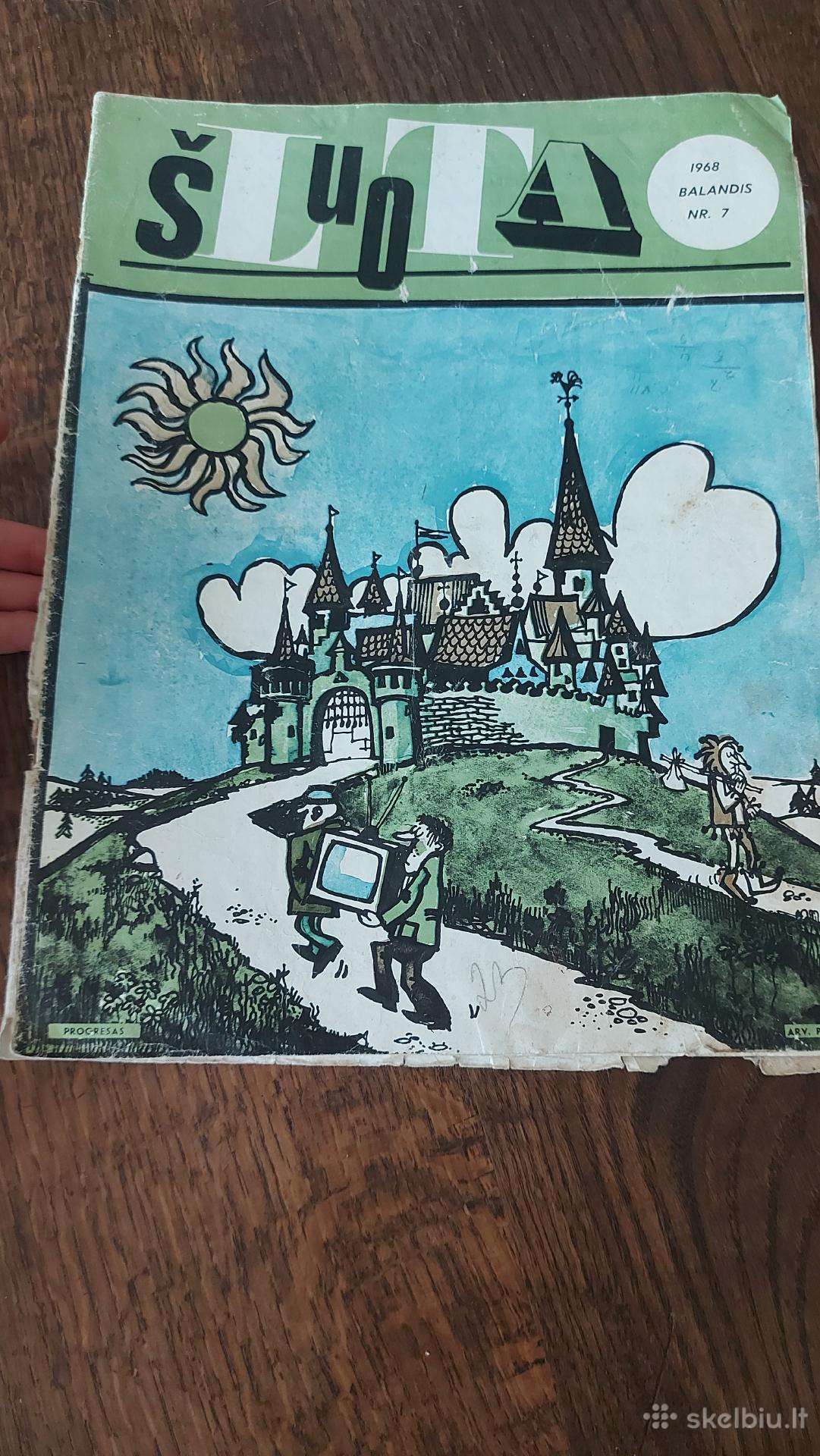 Lietuviškas satyros žurnalas Šluota, 1958 m.