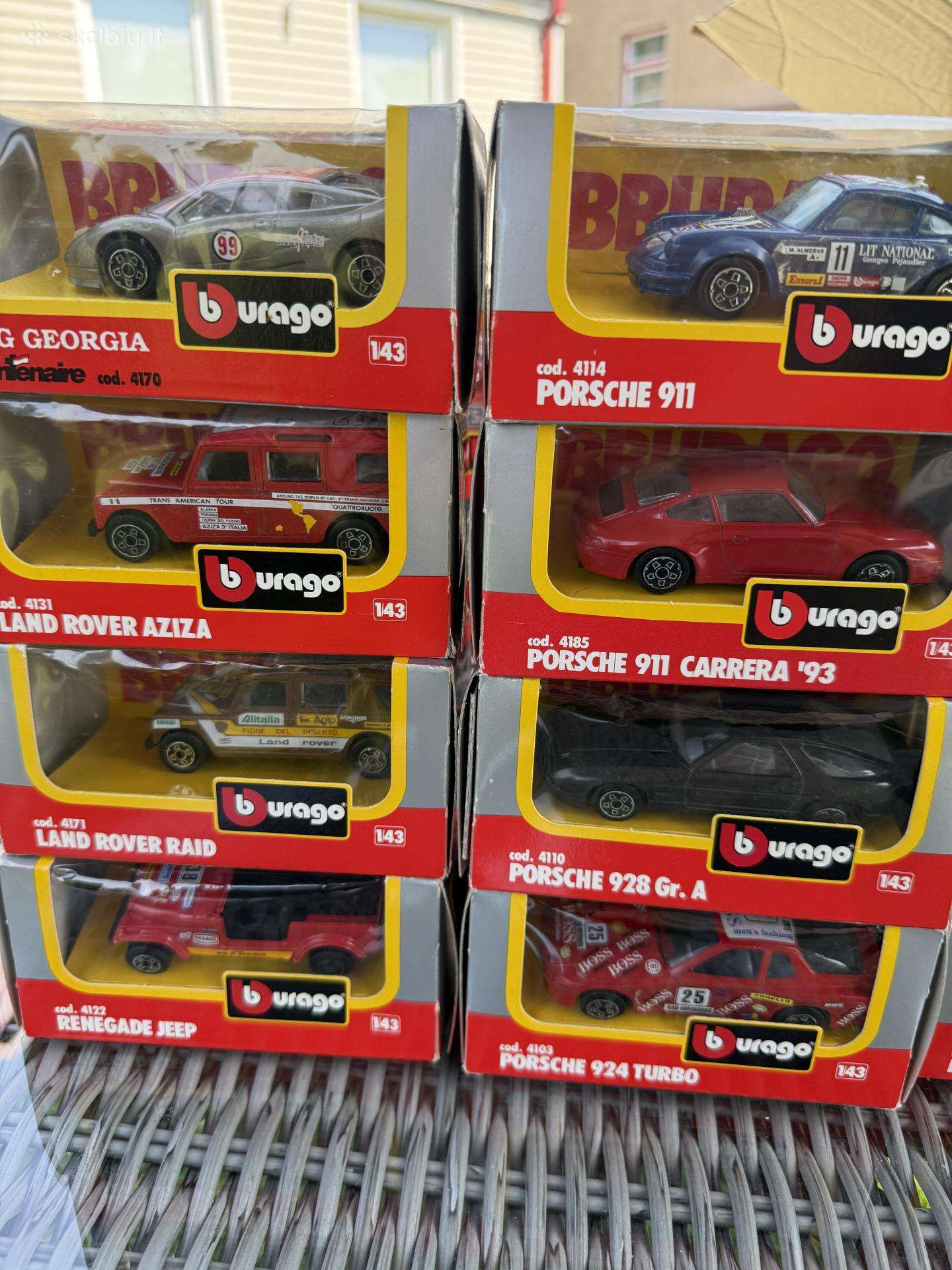 Modeliukai Bburago 1:43