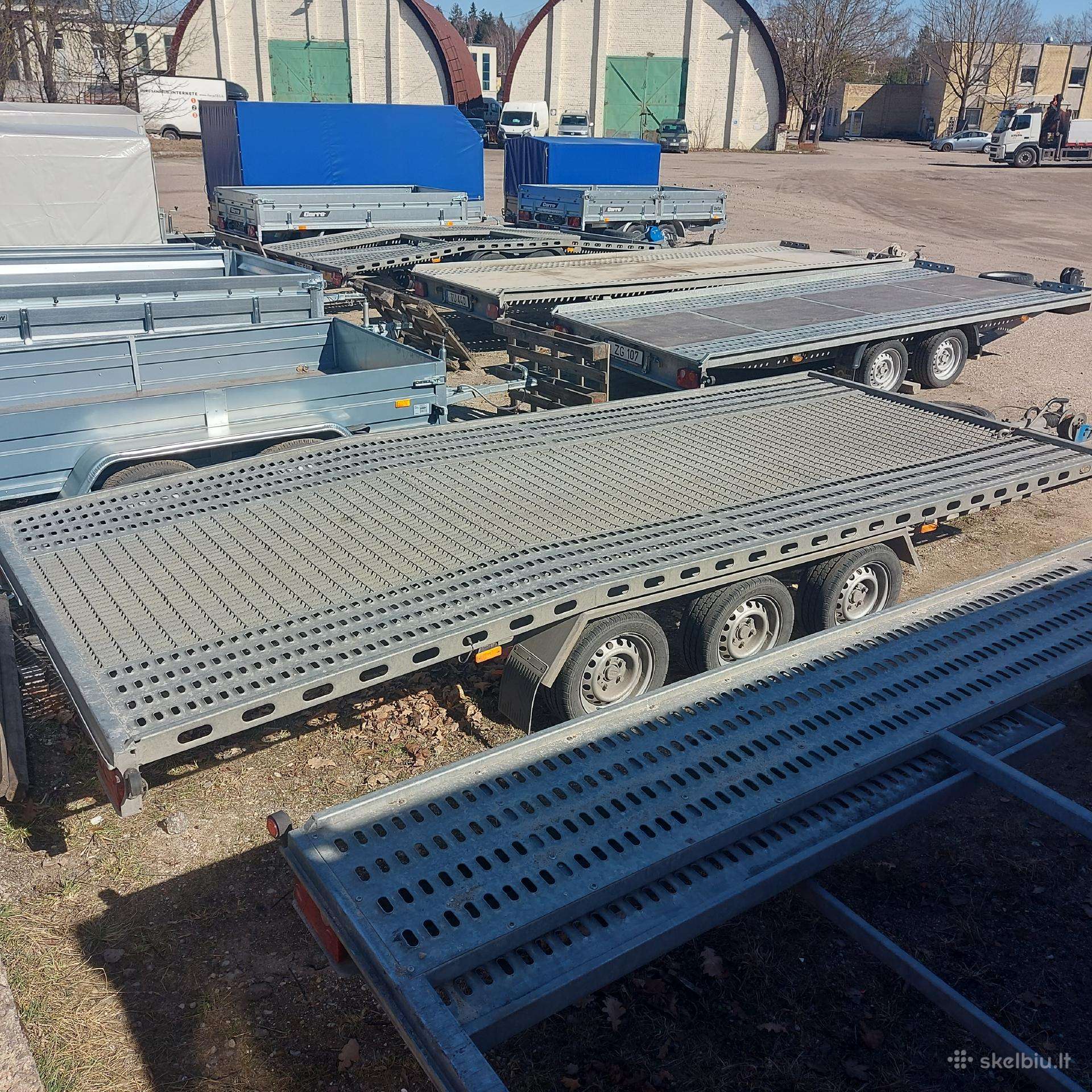 Rydwan, passenger car trailers