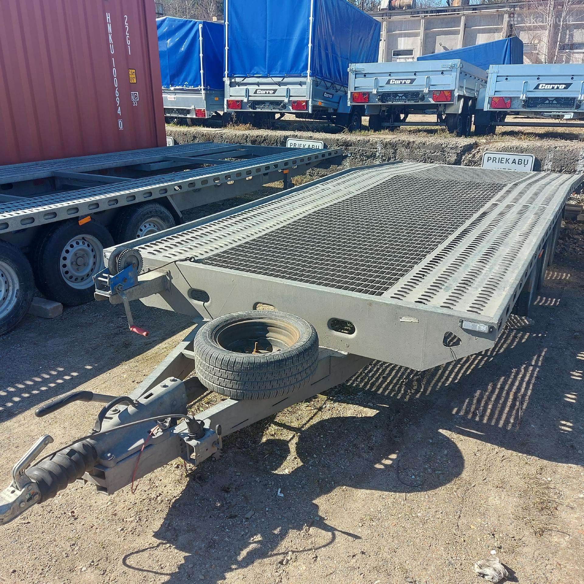 Rydwan, passenger car trailers
