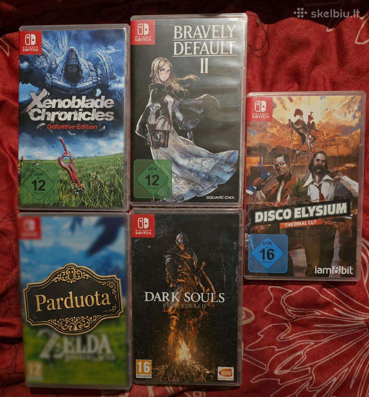 Nintendo Switch Žaidimai