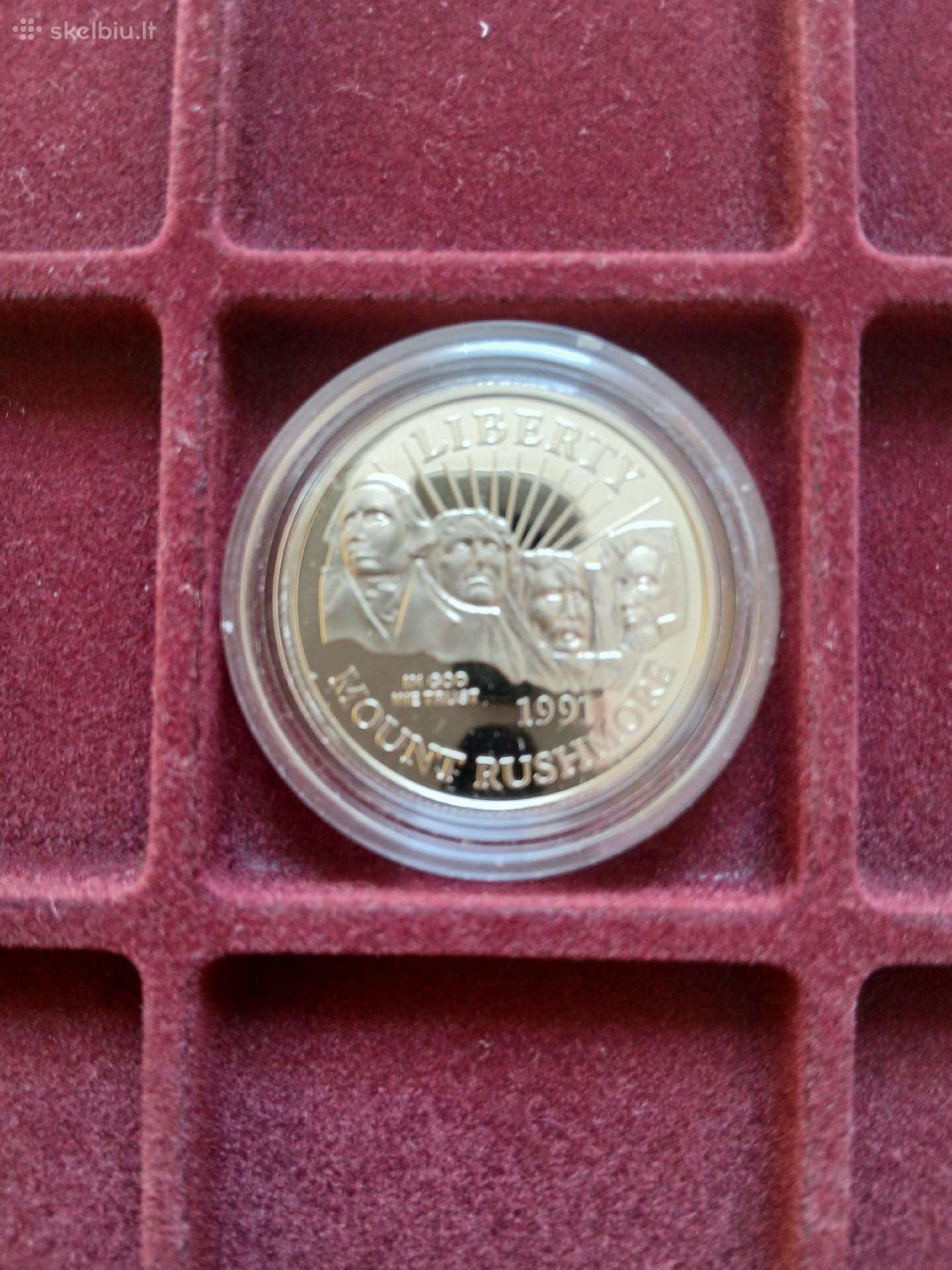 JAV 1991 S 1/2 Doleris Rushmore