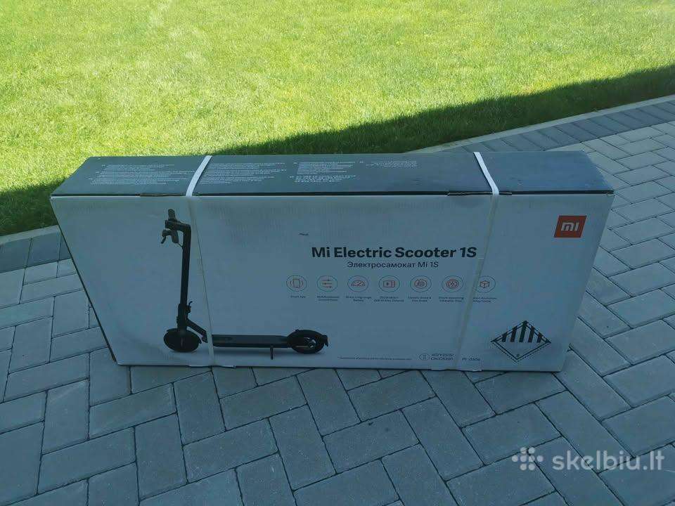 Xiaomi Mi Electric Scooter 1s Juodas.