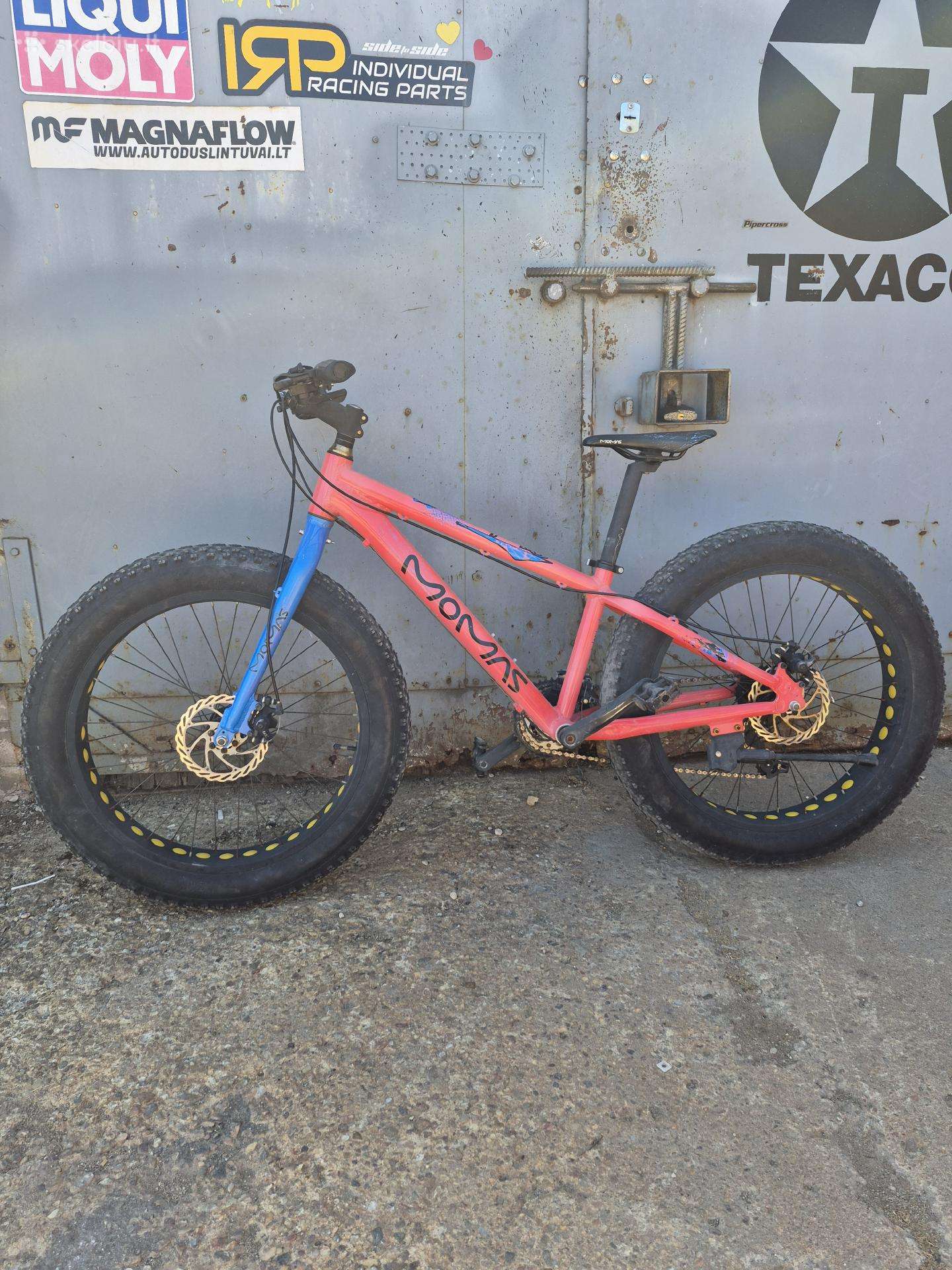 Fatbike dviratis, wurth irankis