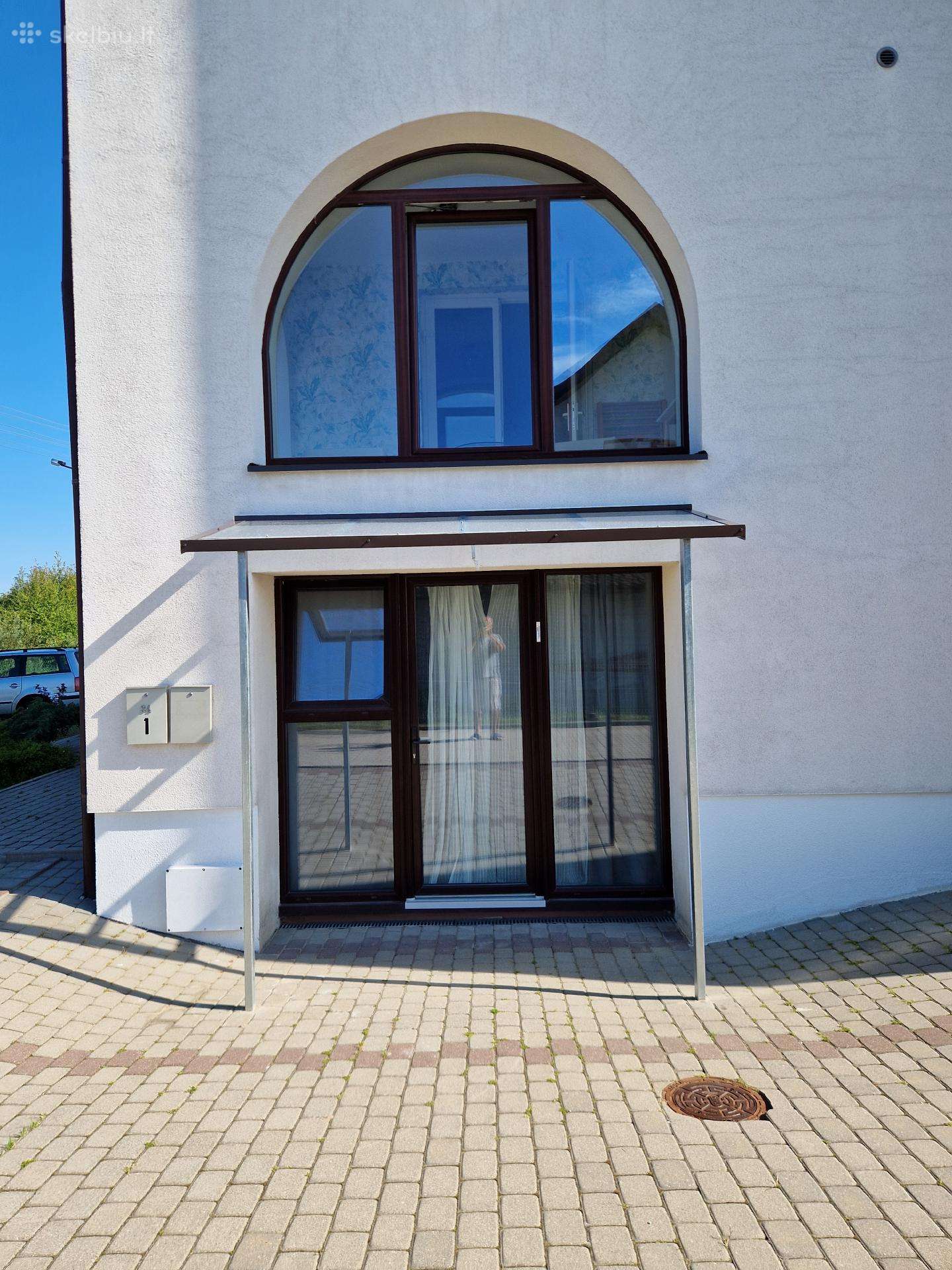 Stogeliui nuo lietaus armuotas stiklas205cm90cm6mm