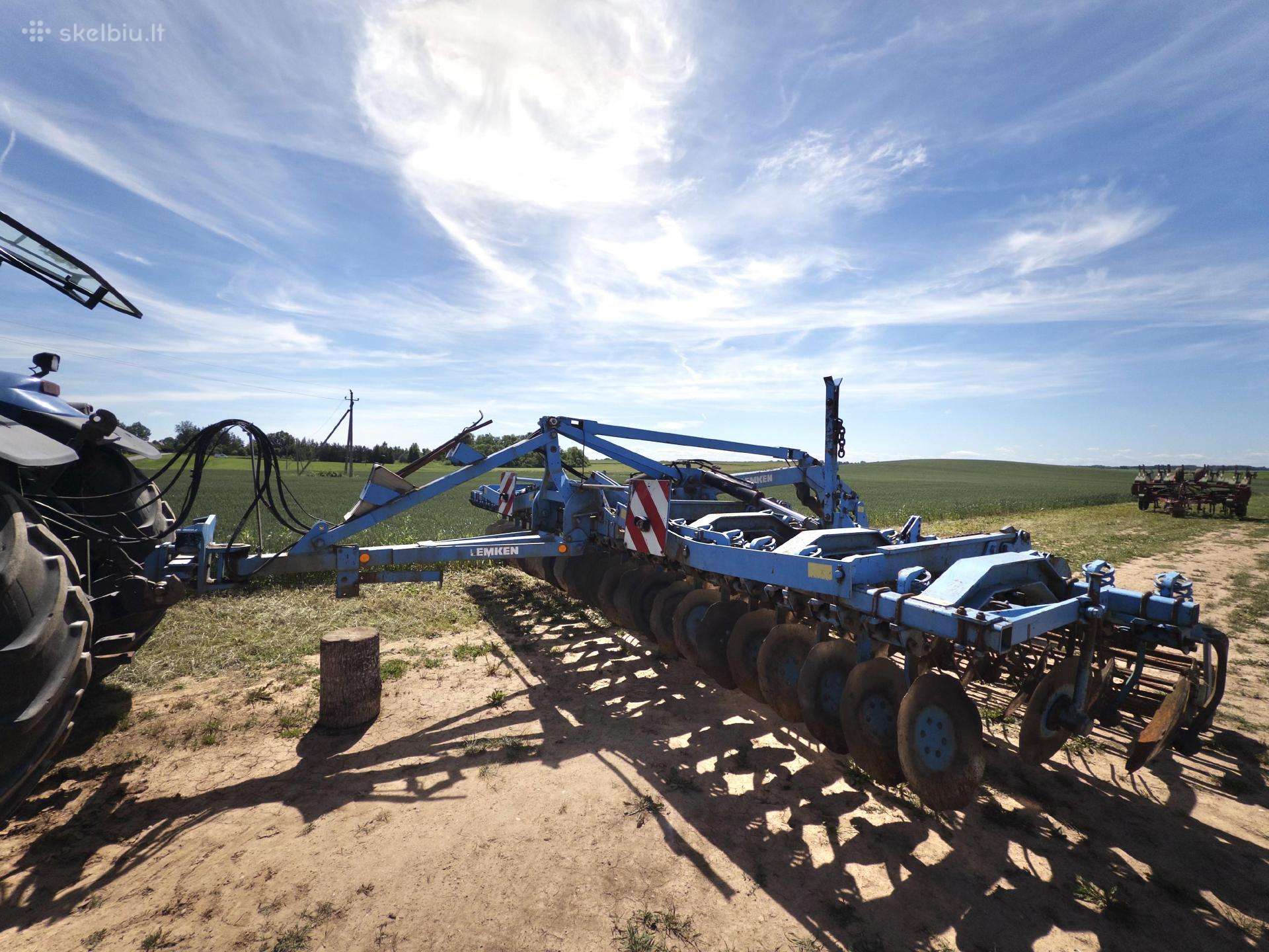 Lemken RURBIN, scrapers, scrubbers