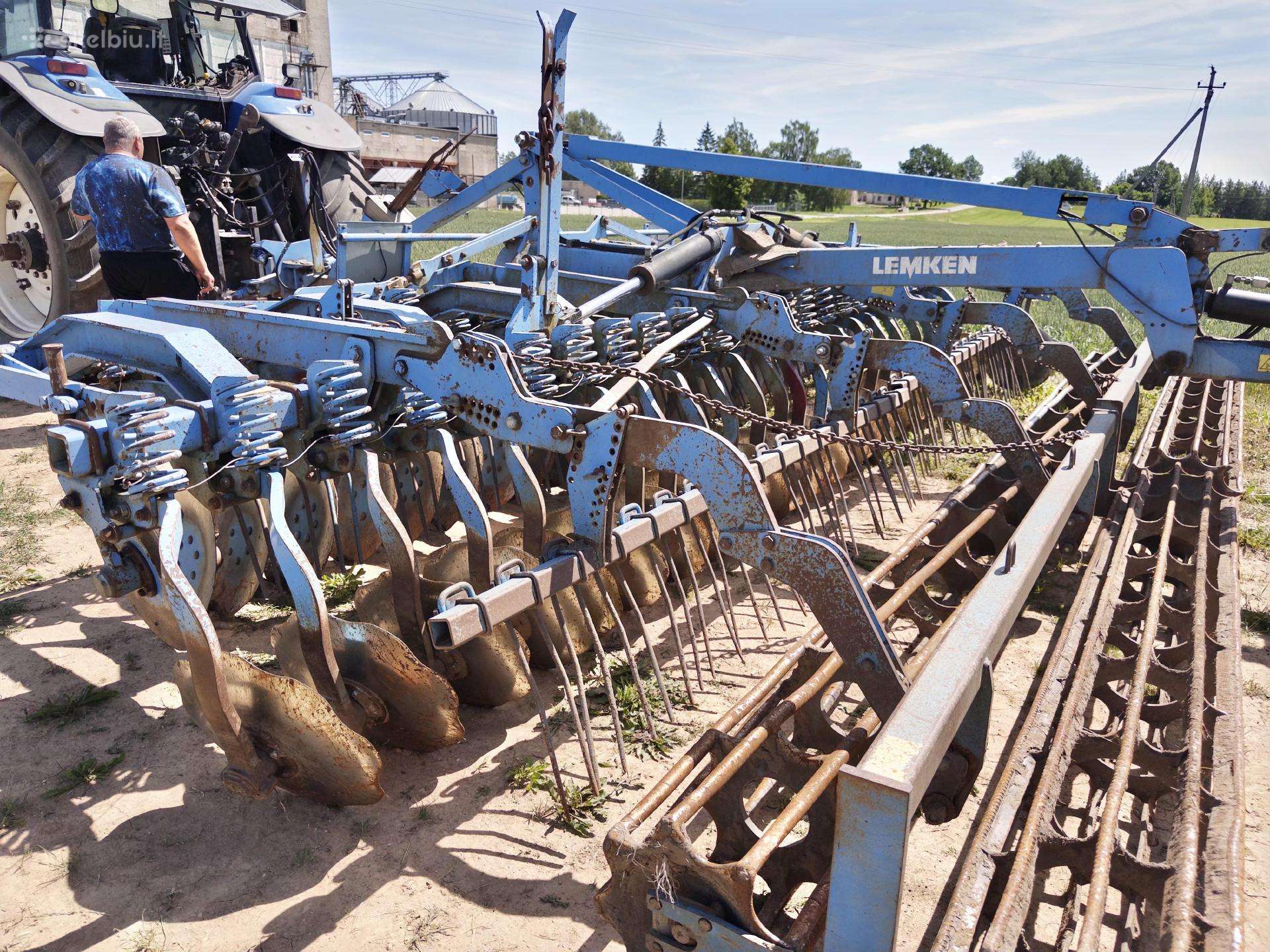 Lemken RURBIN, scrapers, scrubbers