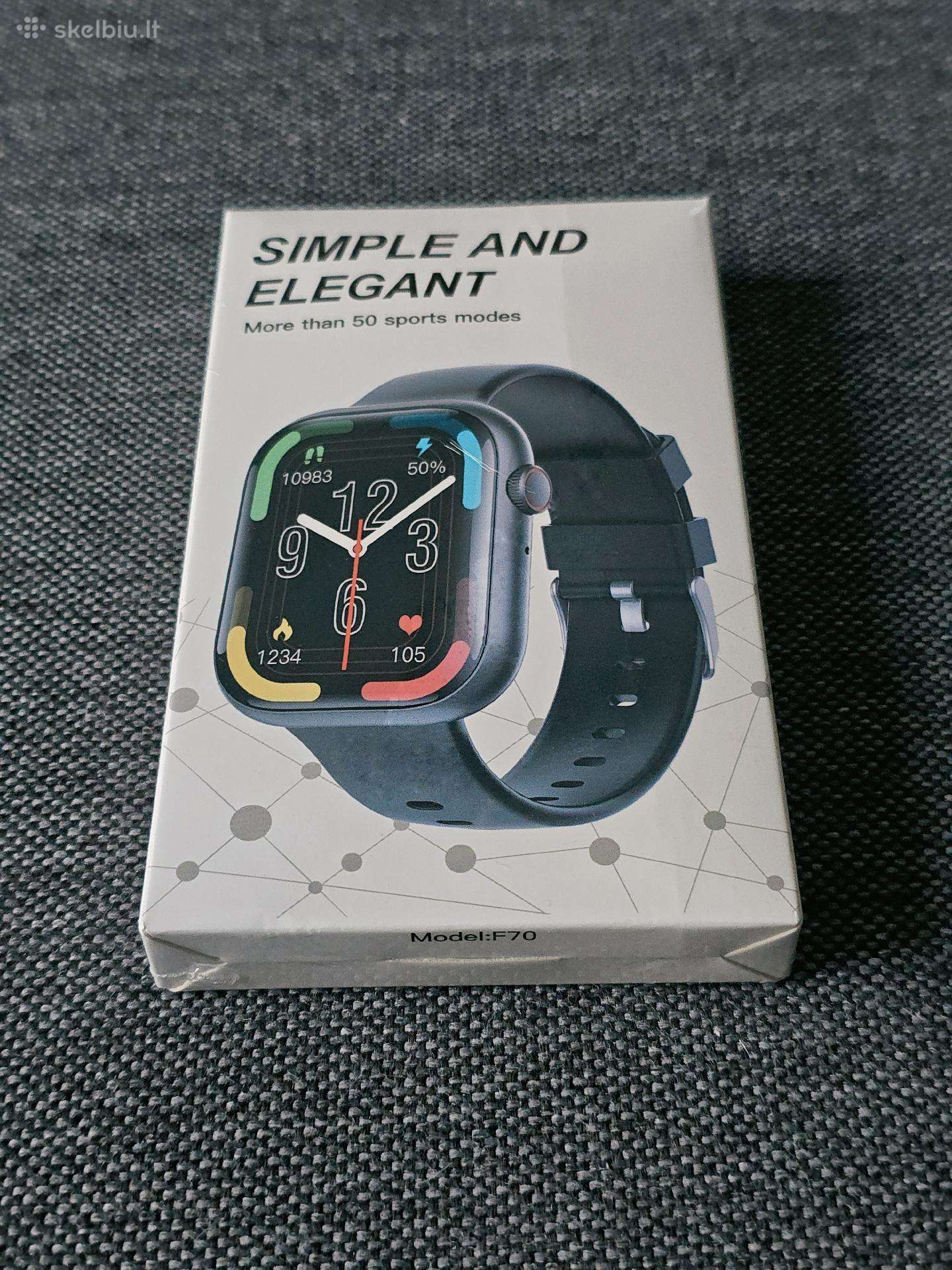 Išmanusis laikrodis F70 / fitness tracker