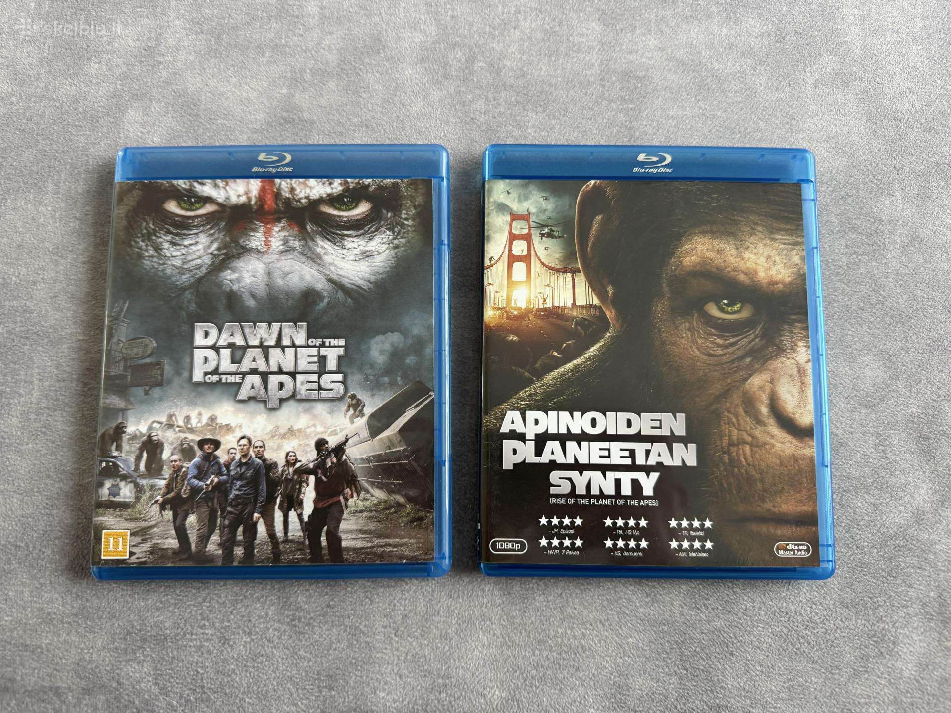 Blu-ray filmai Planet of the apes