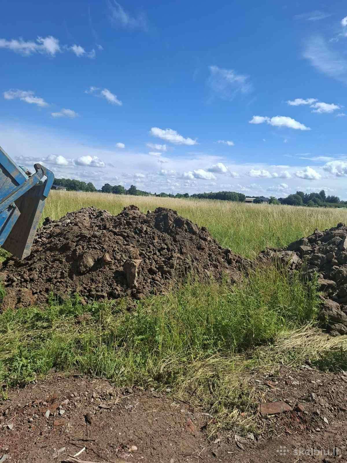 Gruntas sklypo pakėlimui