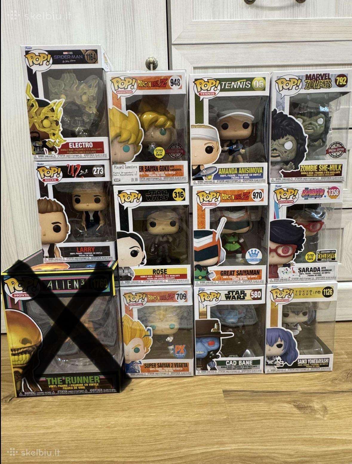 Funko Pop figūrėlės