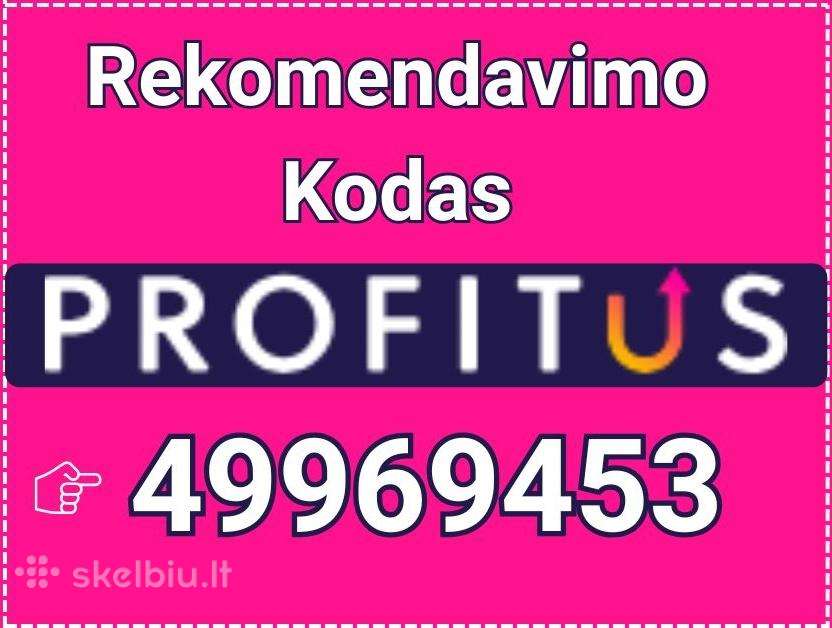 Profitus Kodas 49969453 25€ Dovana -Aktyvus (2026)