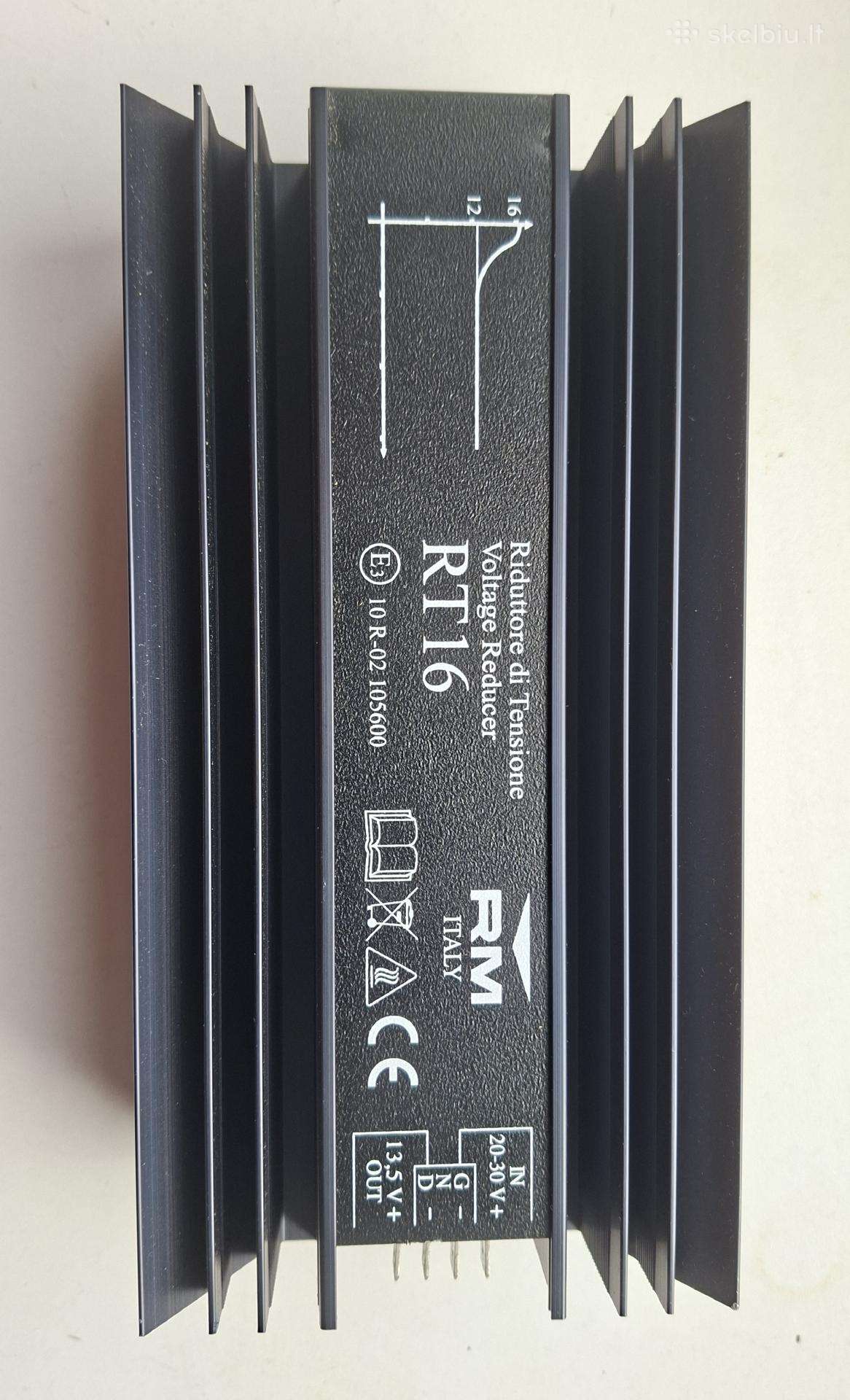 Rm Italy Rt16 24v13.5v 16a įtampos keitiklis