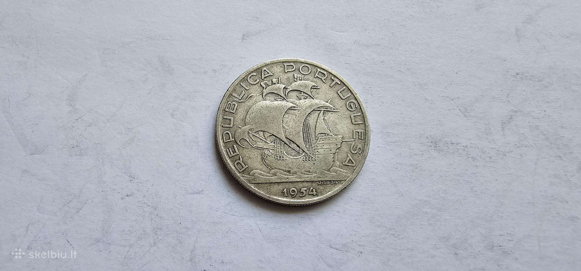 1954 10 eskudu Portugalija