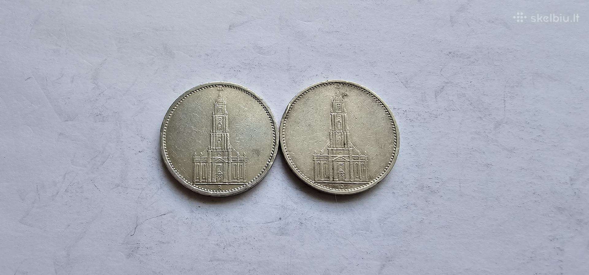 1934 5 markes 2vnt