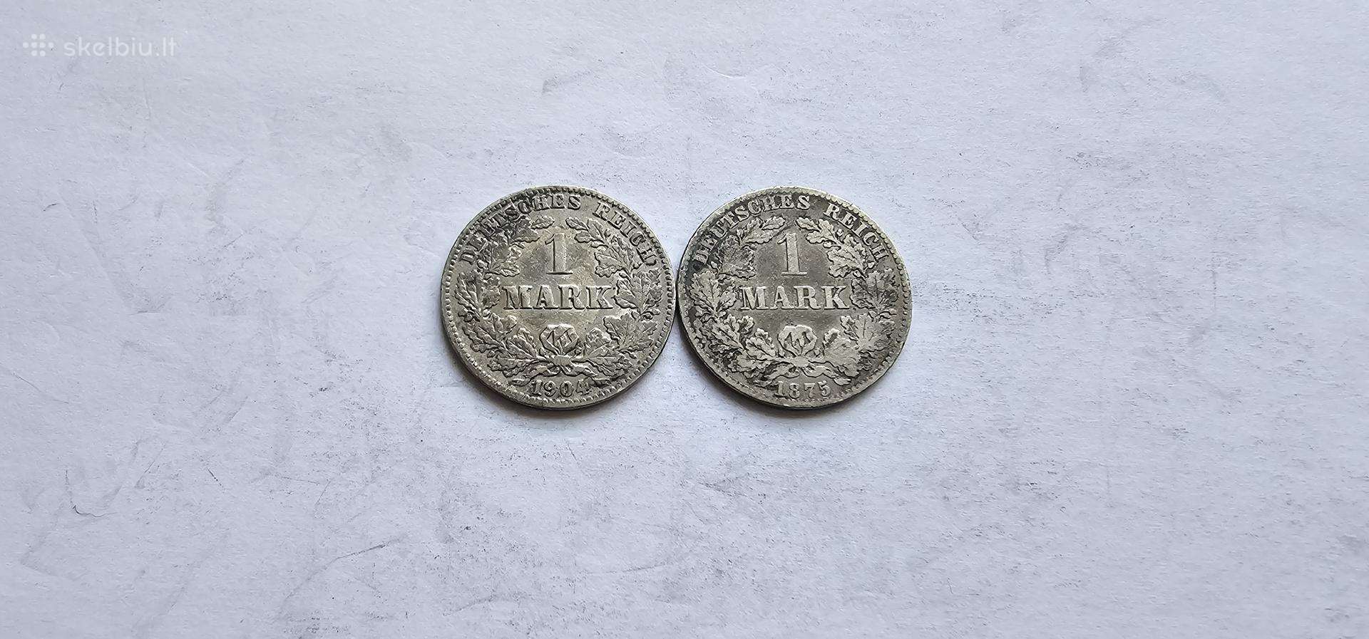 1875-1904 1 marke