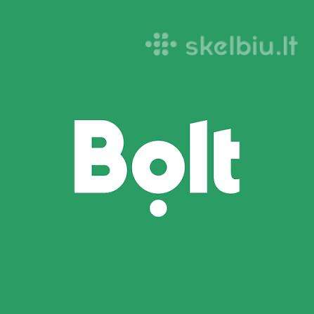 Bolt premija-200eur vairuotojas