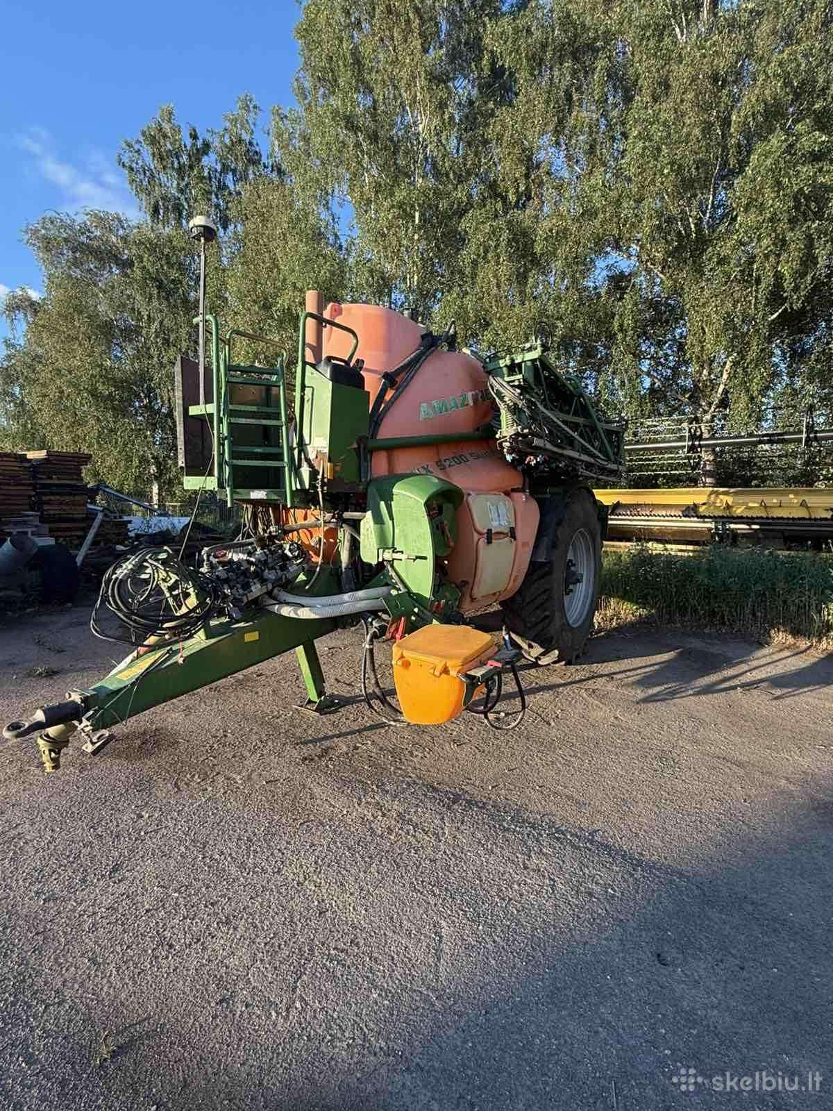 Amazone 5200, разбрызгиватели