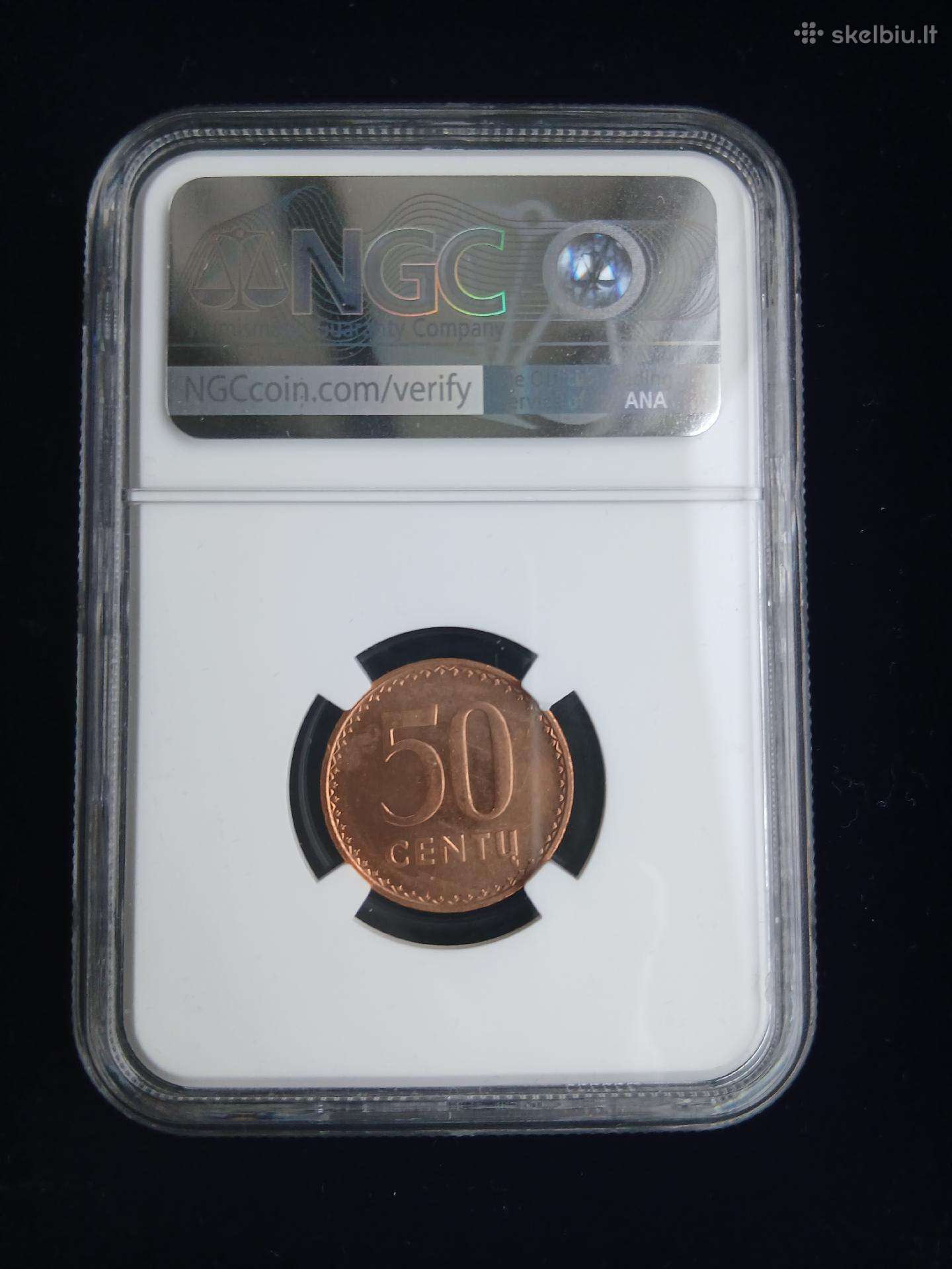 Lietuva 1991 50 cnt Ngc Ms 65rd