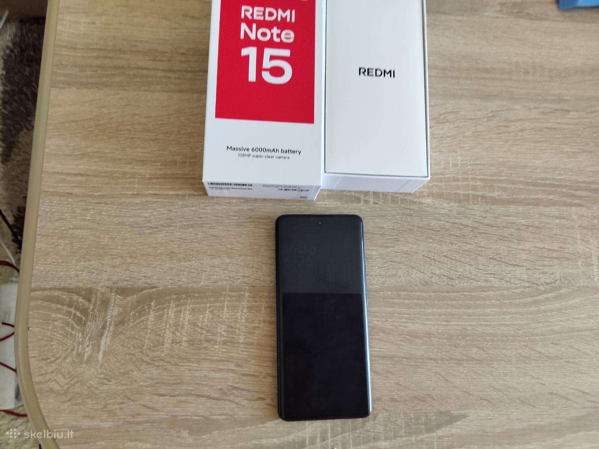 Parduodamas Xiomi Note 15