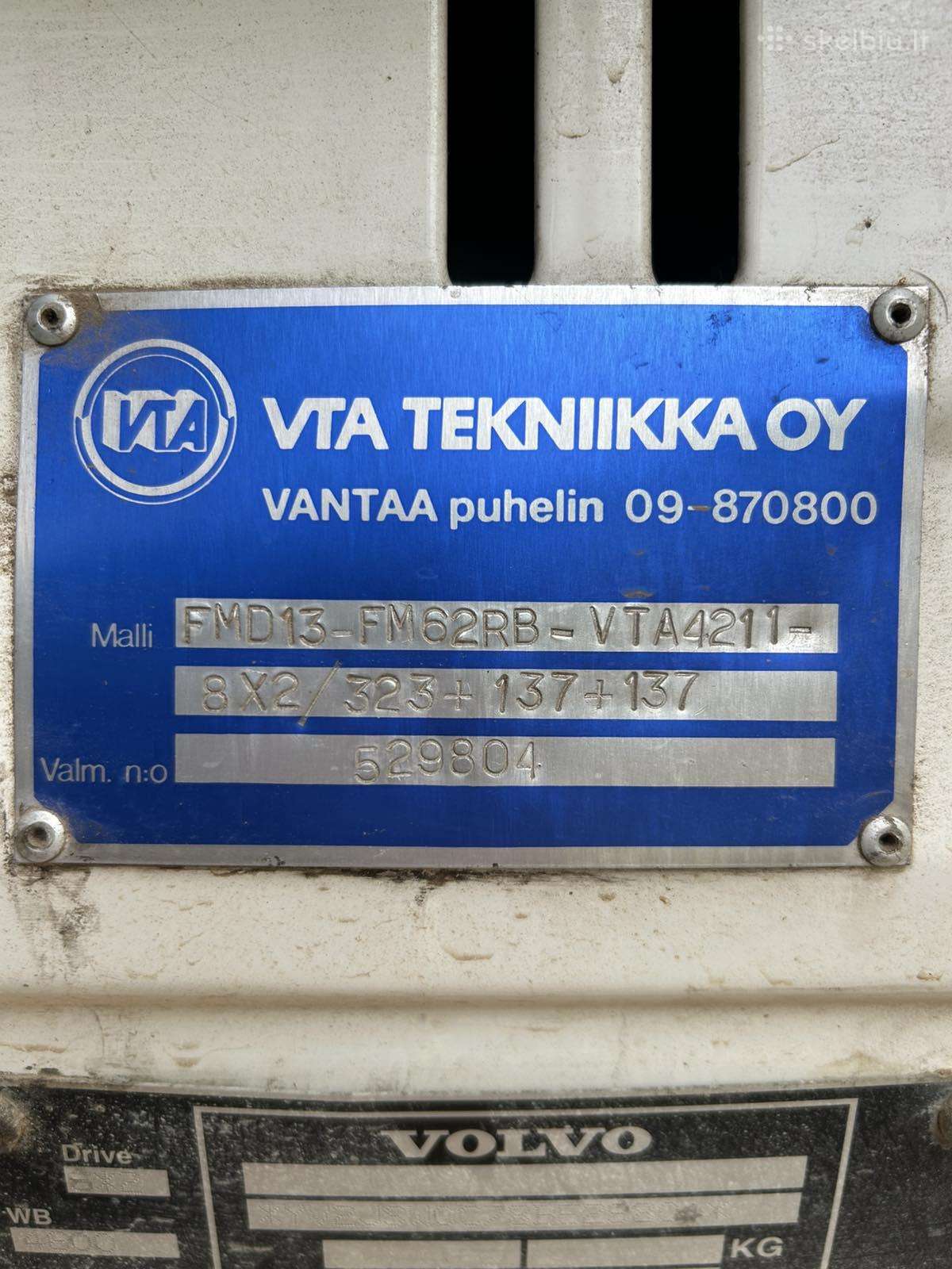 Volvo FM13, savivarčiai
