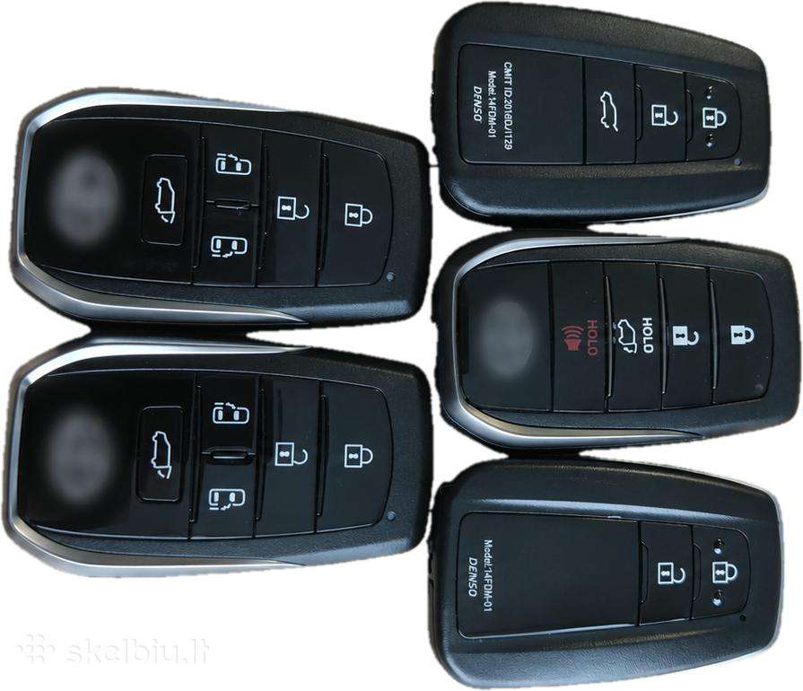 Raktai automobiliams, programavimas.