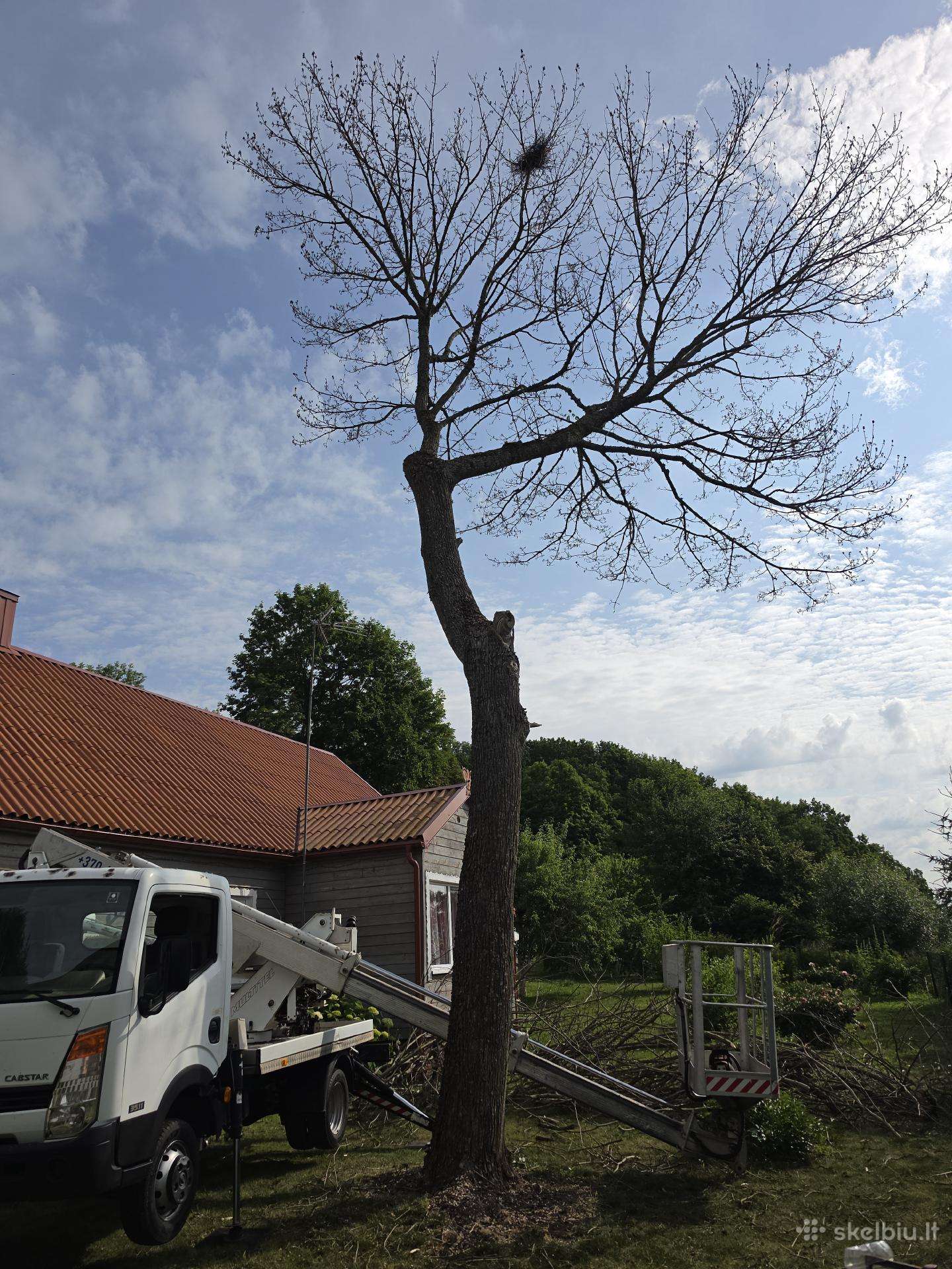 Auto bokštelio/keltuvo nuoma Tauragė Šiauliai