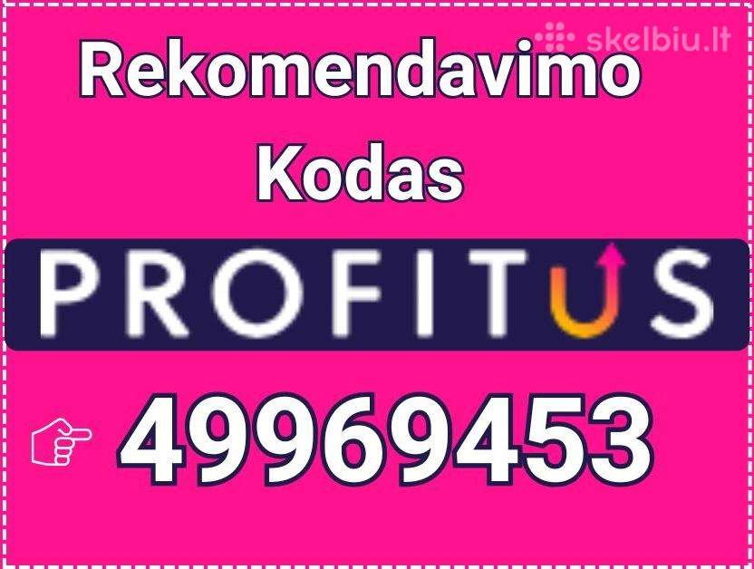 Profitus Kodas 49969453 25€ Dovana -Aktyvus (2026)