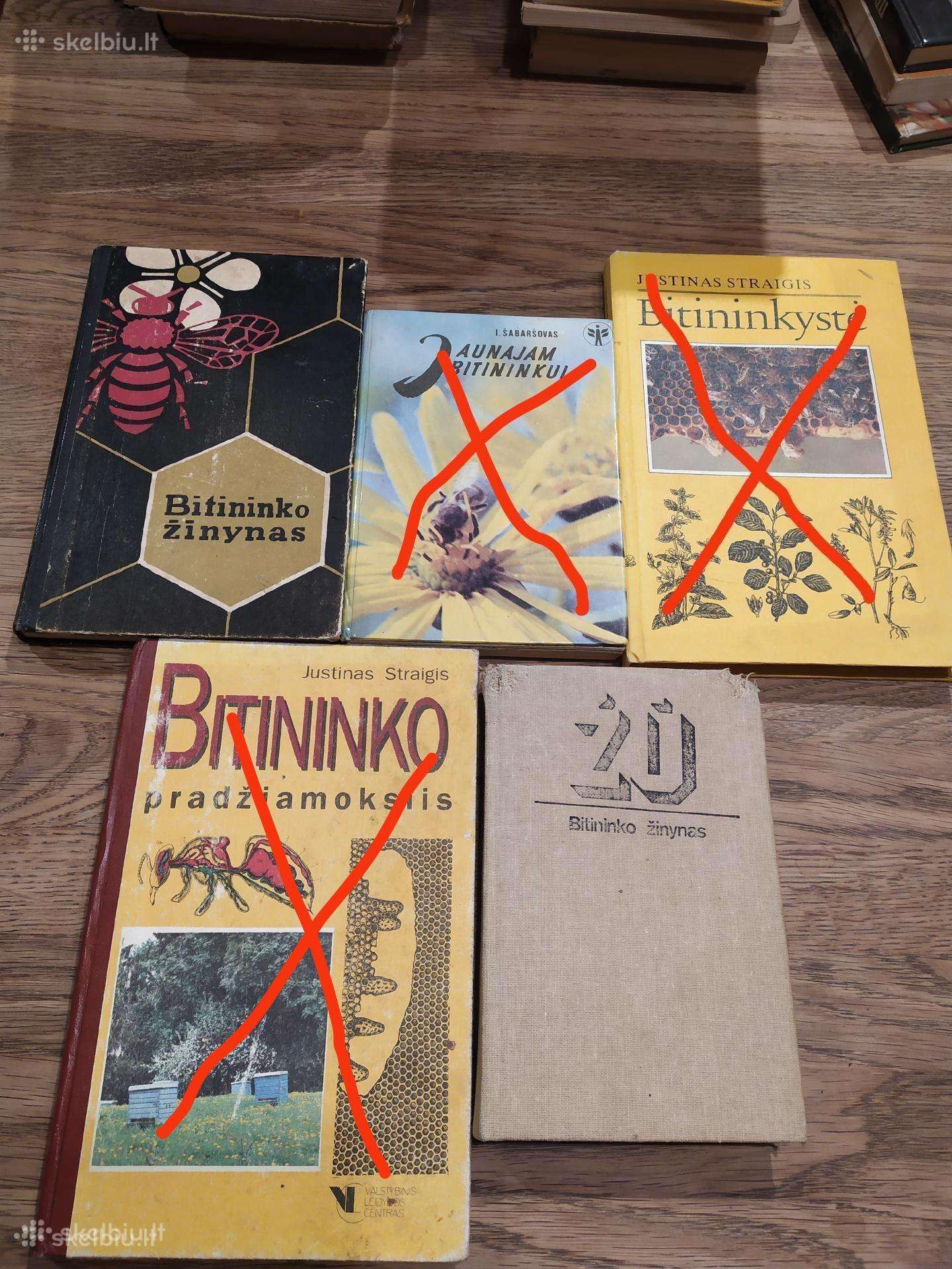 Knygos bitininkystės apie bites