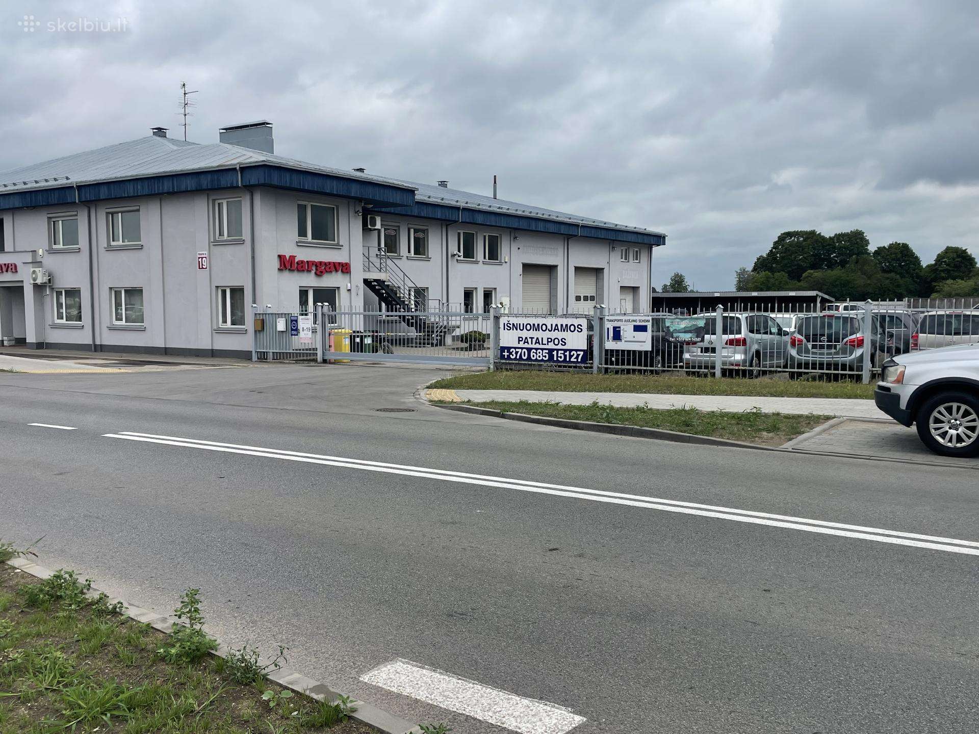 Autoserviso-admistracinių patalpų nuoma
