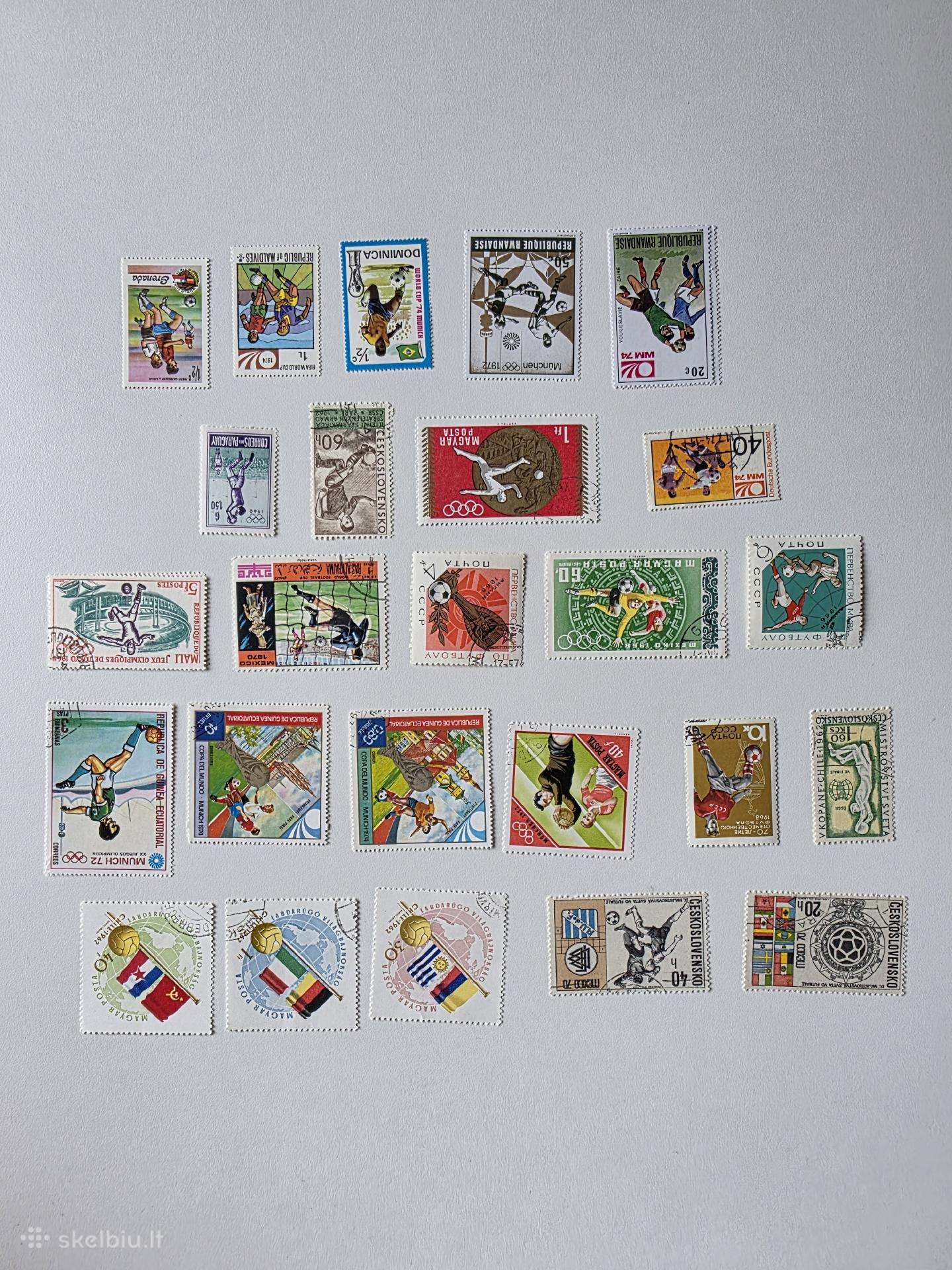 Futbolas>pasaulio pašto ženklai ->World stamps<-
