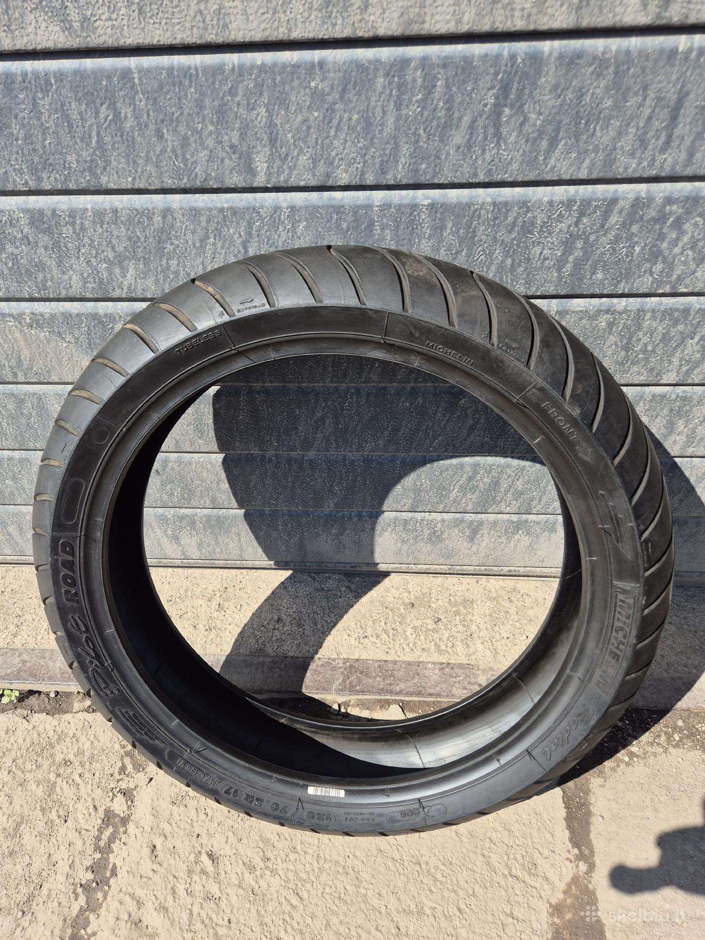 Michelin, vasarinės 180/55 R17