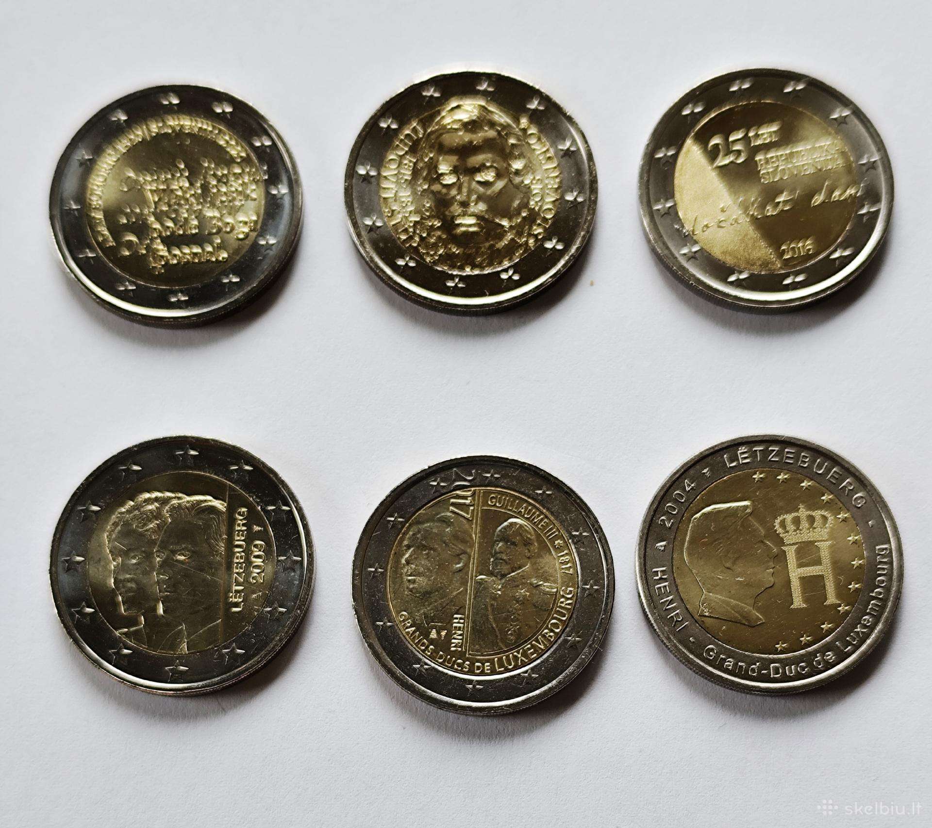 2€ proginės monetos Unc