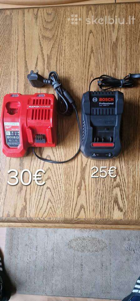 Milwaukee M18 kroviklis,baterija