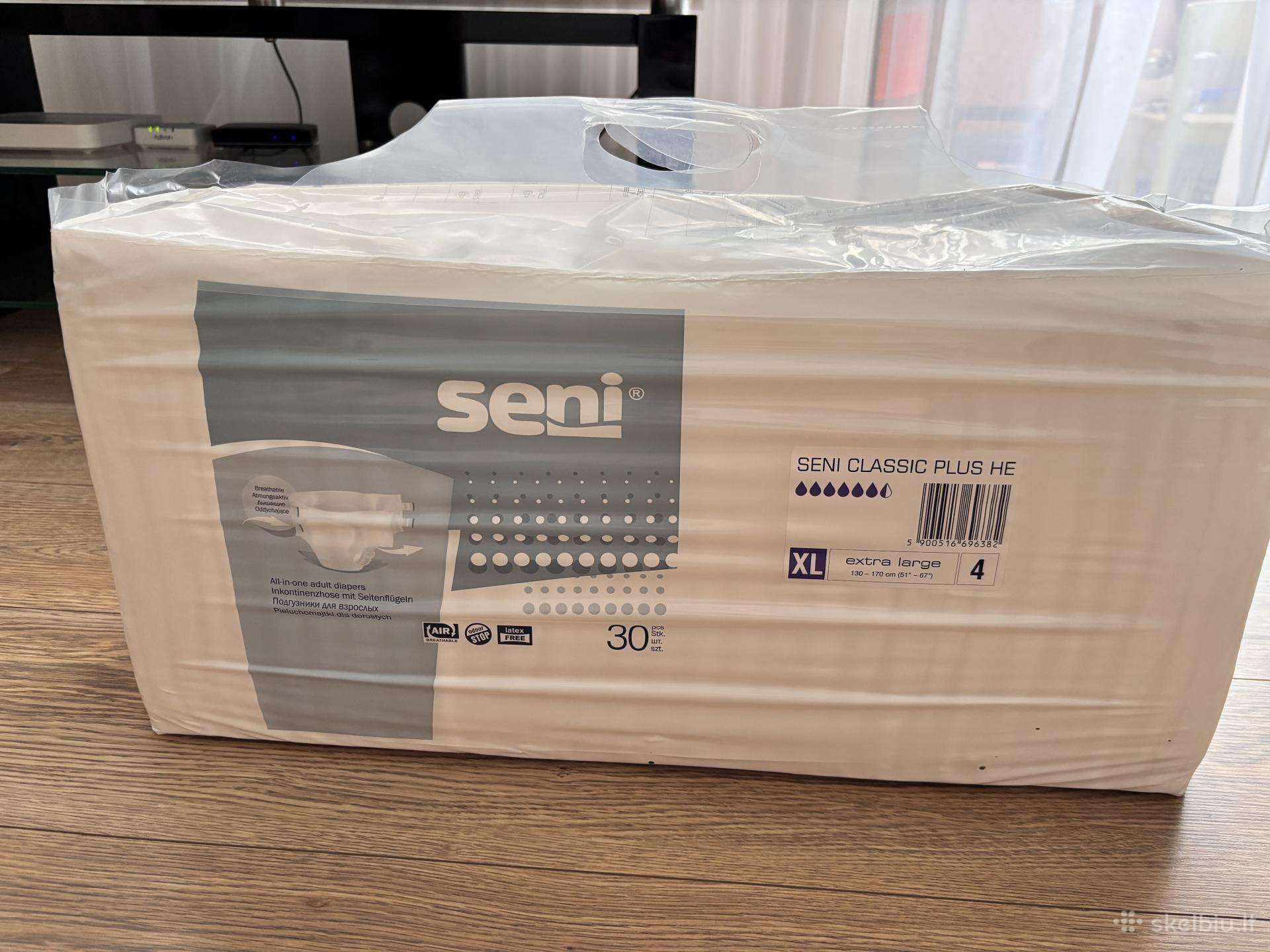 Suaugusių sauskelnės Seni XXL