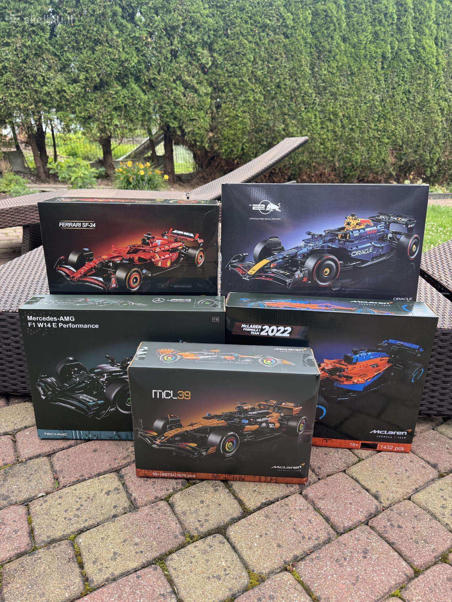 Lego Technic Formula-1 analogas