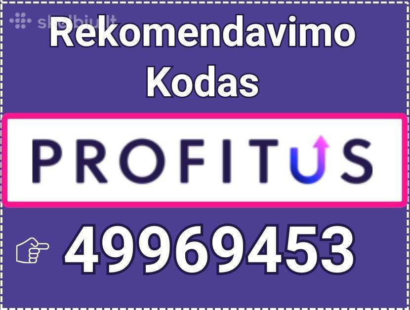 Profitus 25€ Bonus (2026) Kodas - 49969453