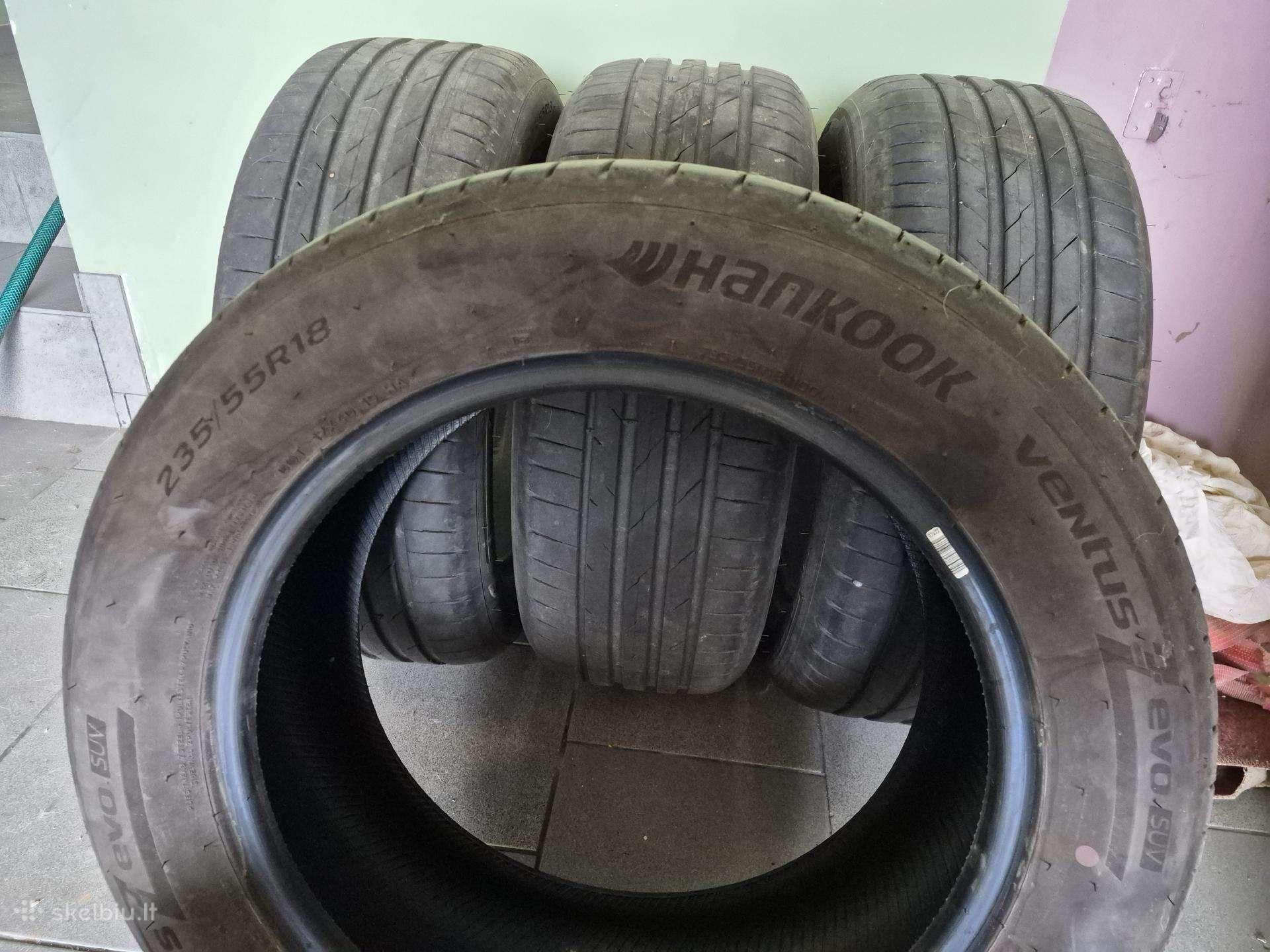 Padangos, Hankook, 235/55/r18, 3000km.