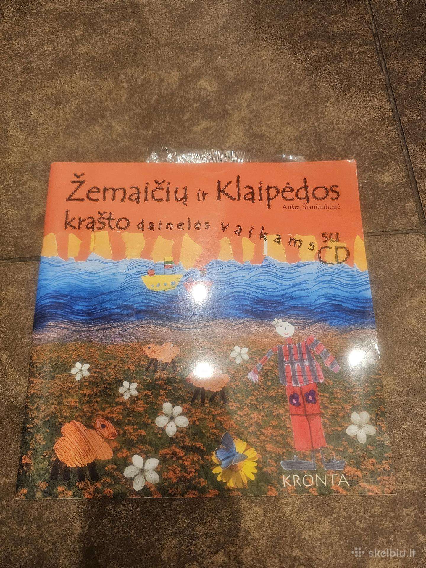 Žemaičių ir Klaipedos krašto daineles su CD disku