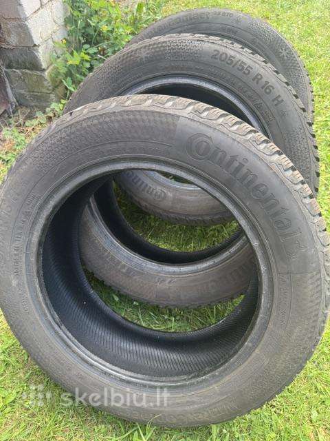 Continental, всесезонные 205/55 R16