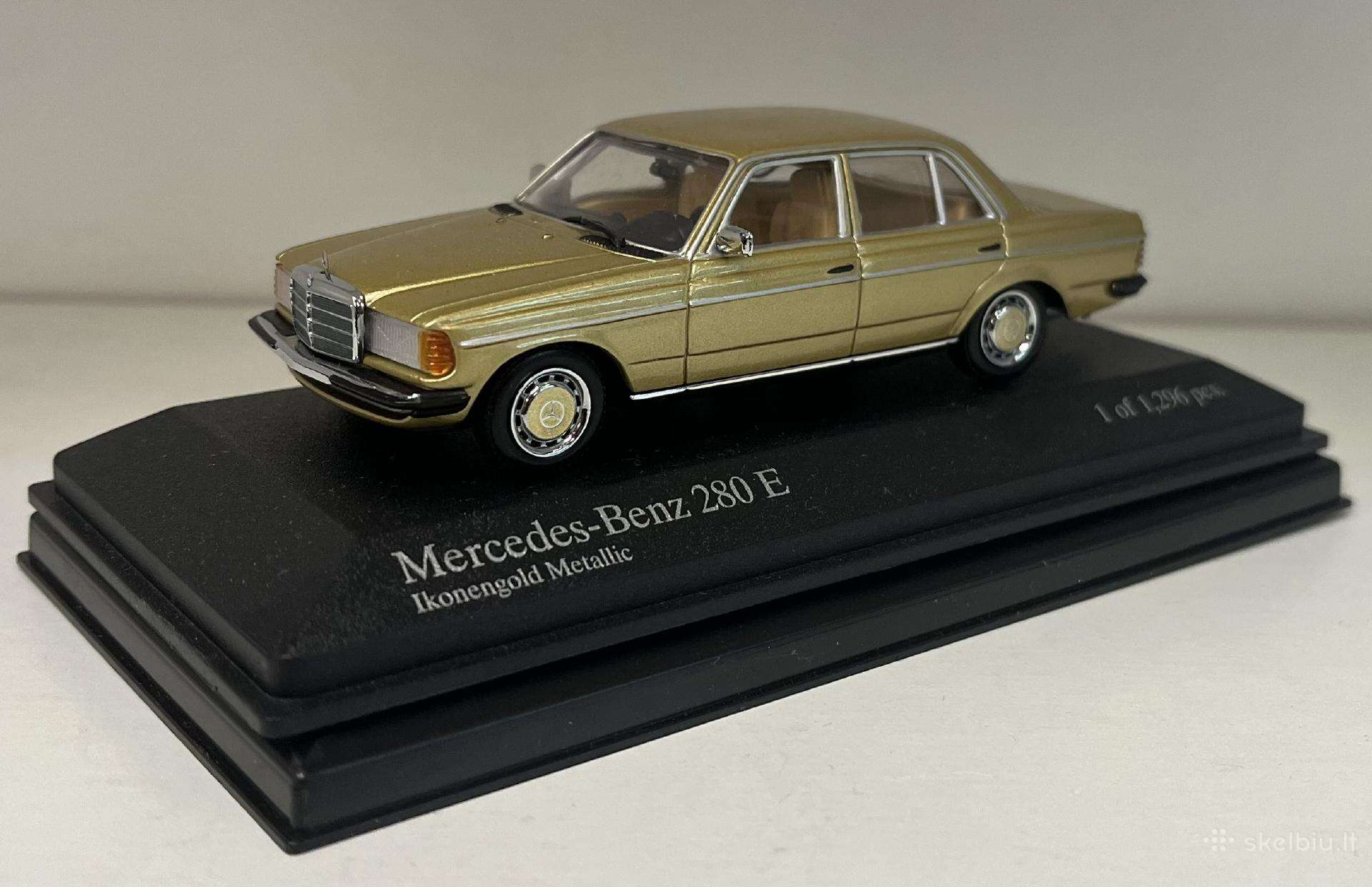 Kolekciniai modeliukai-mercedes benz w123