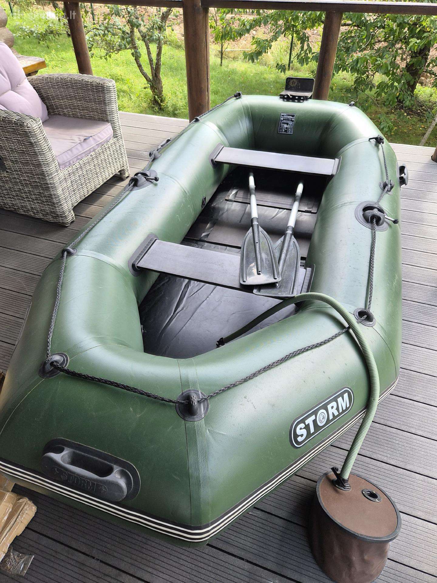 Guminė valtis Aqua-storm Ss280 su el. varikliu