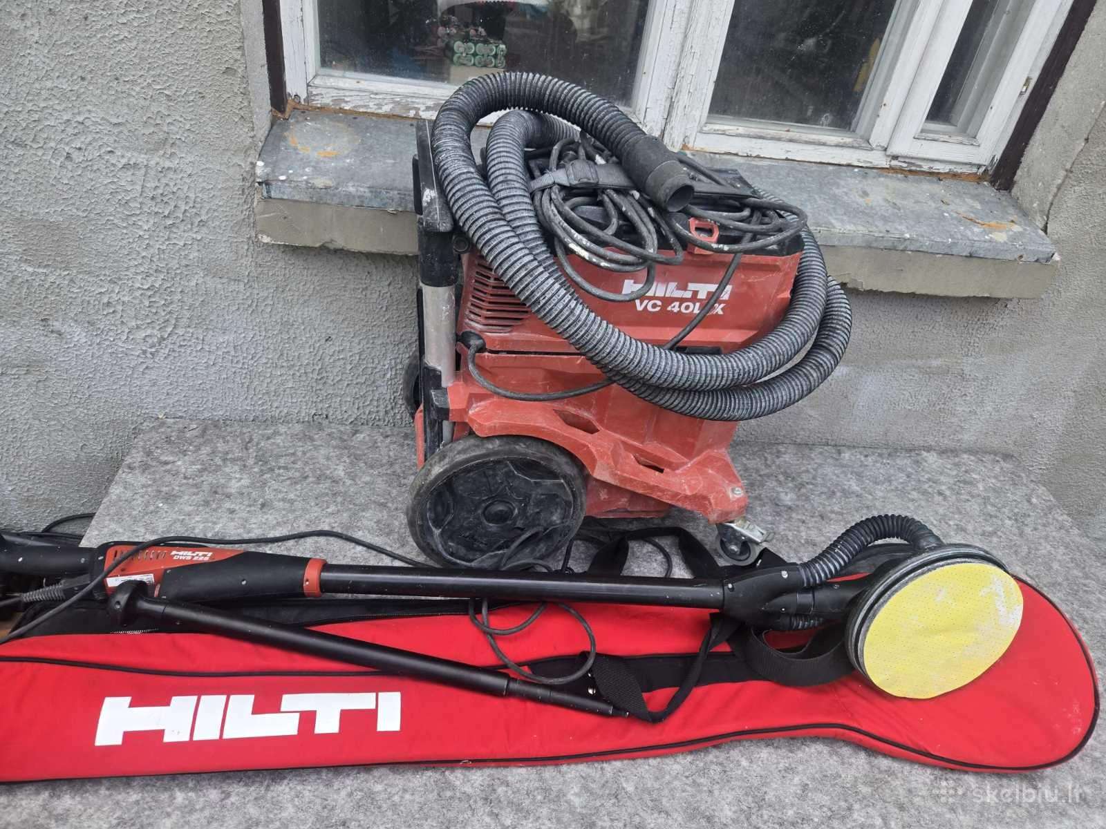 Hilti Zirafa su siurbliu