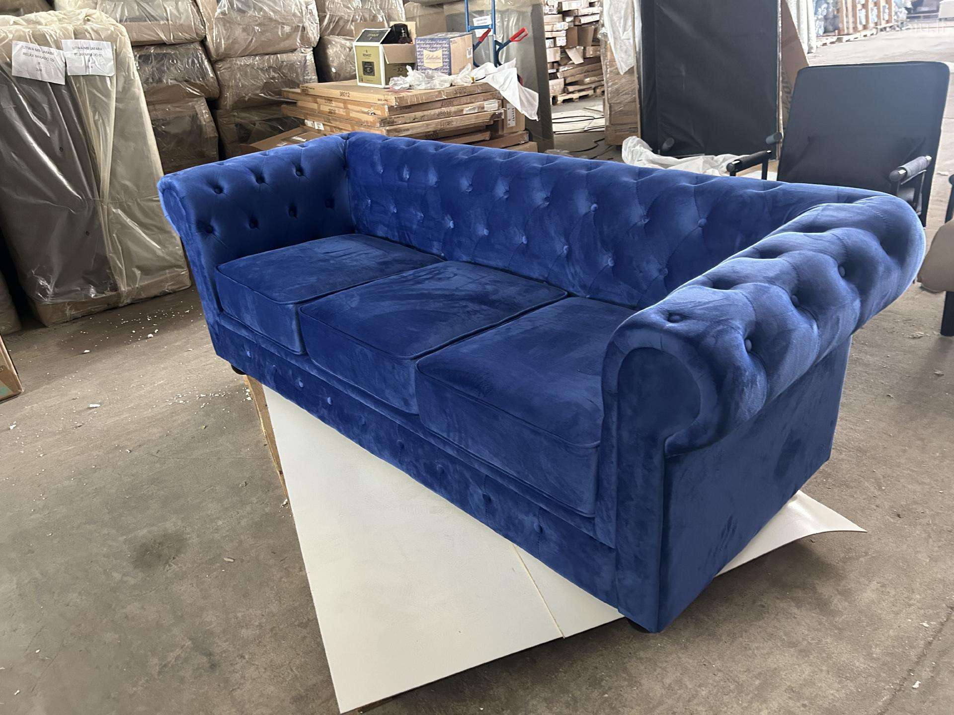 Nauji chesterfield baldai, sofa ir fotelis