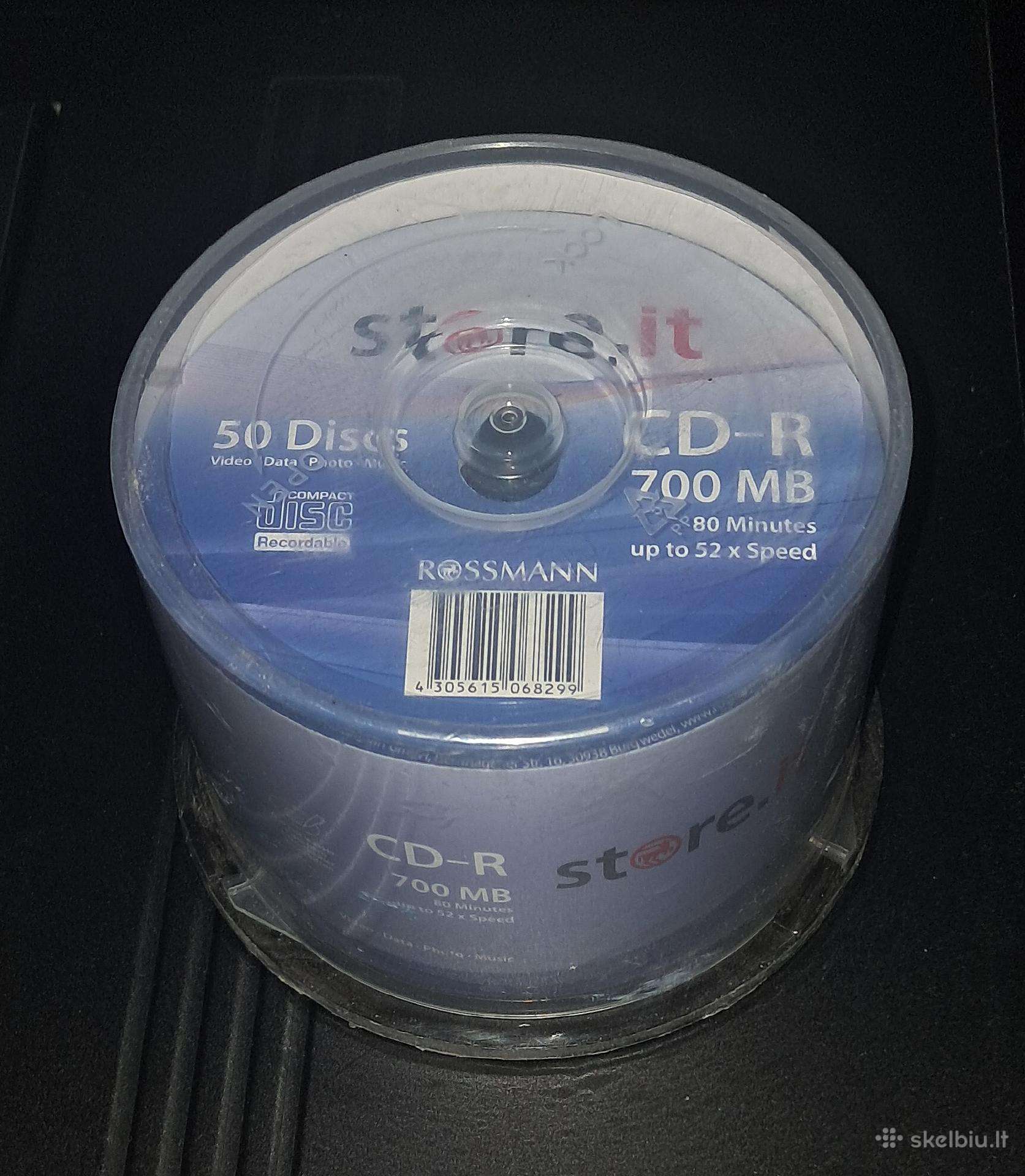 Store.IT CD-r 700mb 52x 50vnt